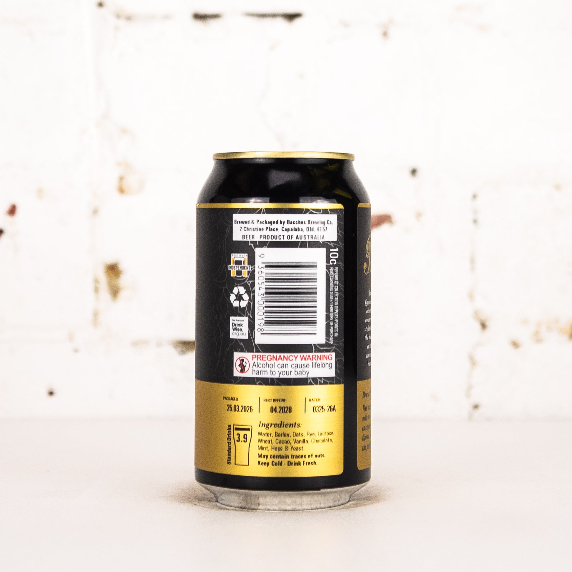 Bacchus - Monumintal Choc Mint Pastry Stout