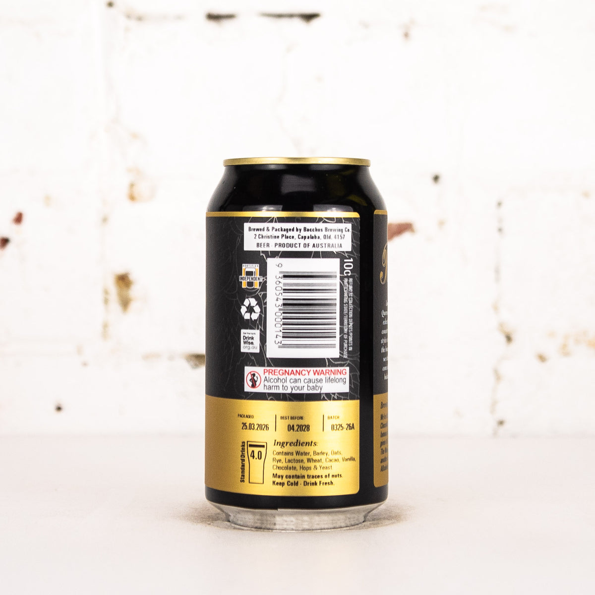 Bacchus - AbFaberge Bourbon Reserve BBA Chocolate Pastry Stout