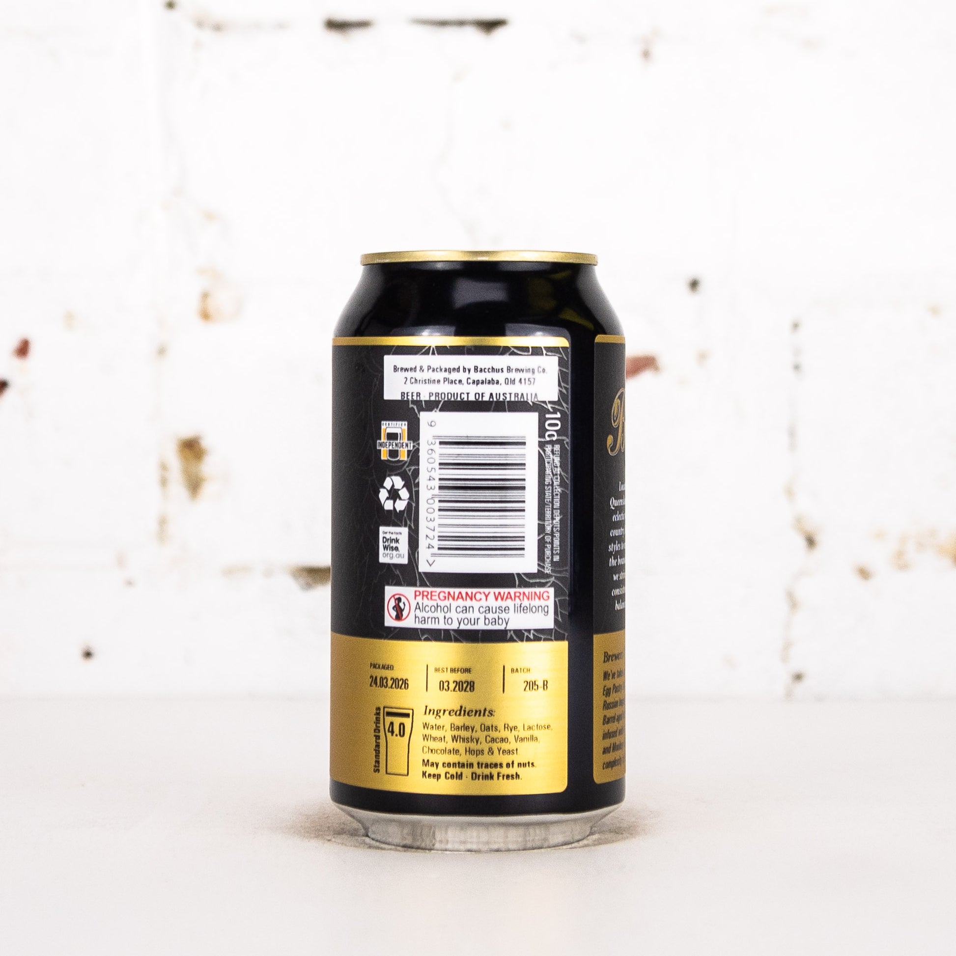 Bacchus - AbFaberge Whisky Reserve BA Chocolate Pastry Stout