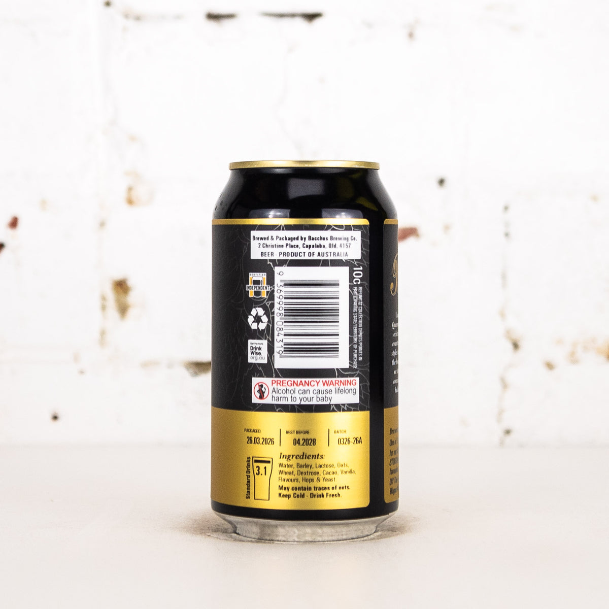 Bacchus - Off the Wagon Imperial Pastry Stout