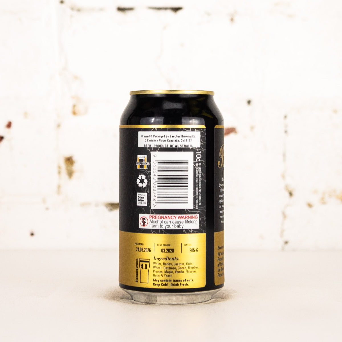 Bacchus - Pecan Pie II (Maple Bourbon) Pastry Stout
