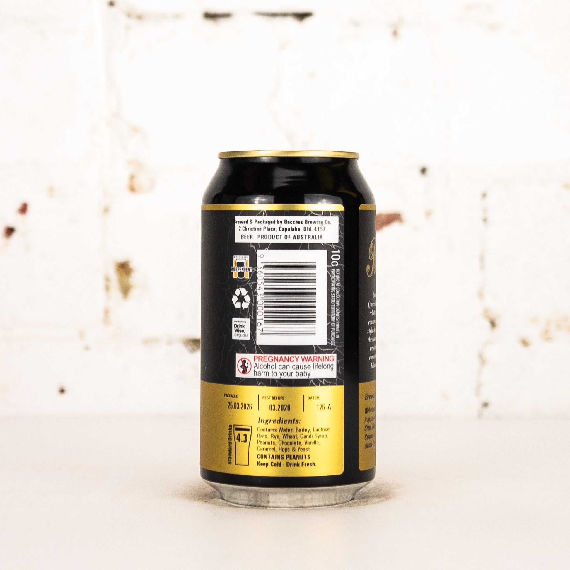 Bacchus - Puppetry of the Peanuts Imperial Pastry Stout