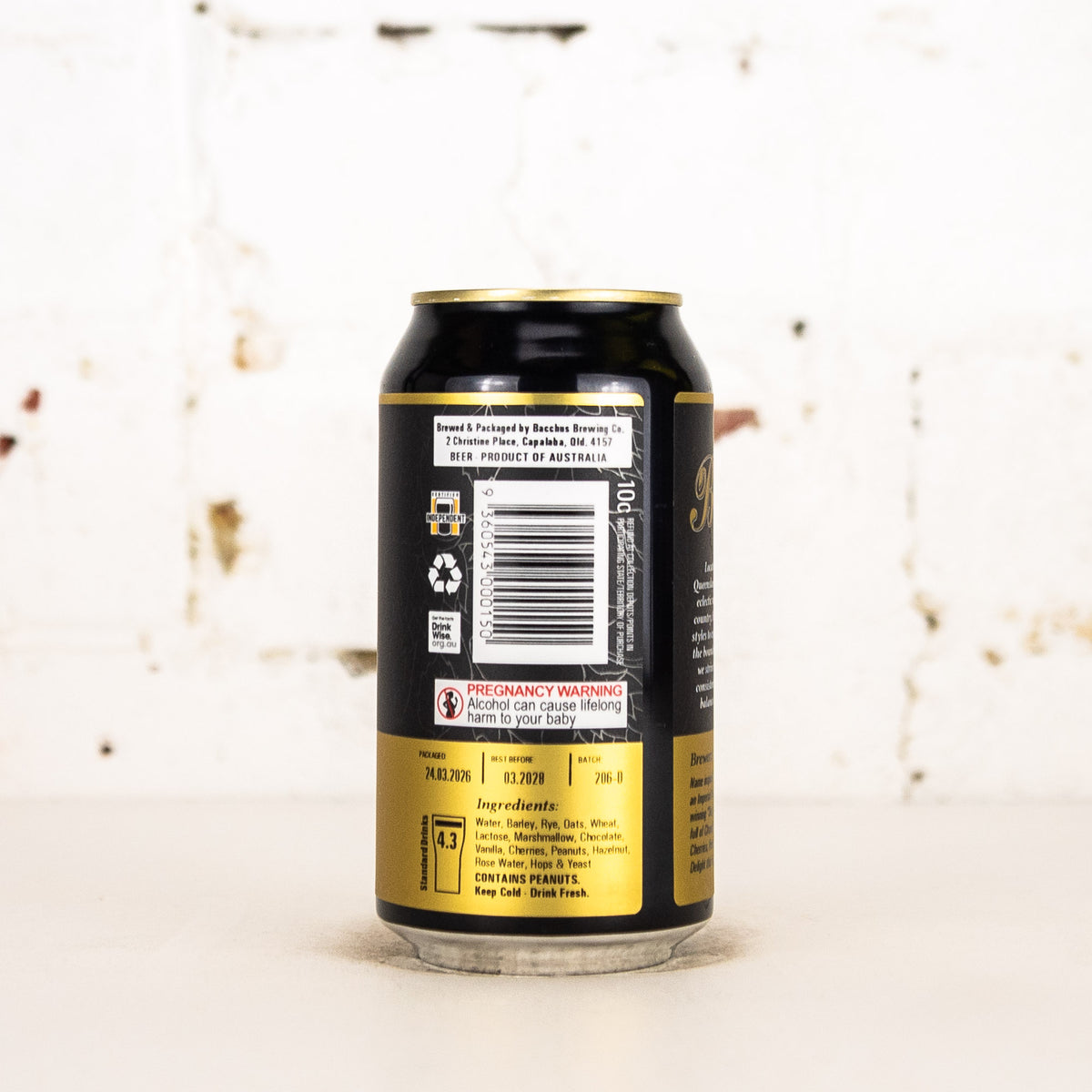 Bacchus - ROCKNROADA Imperial Pastry Stout
