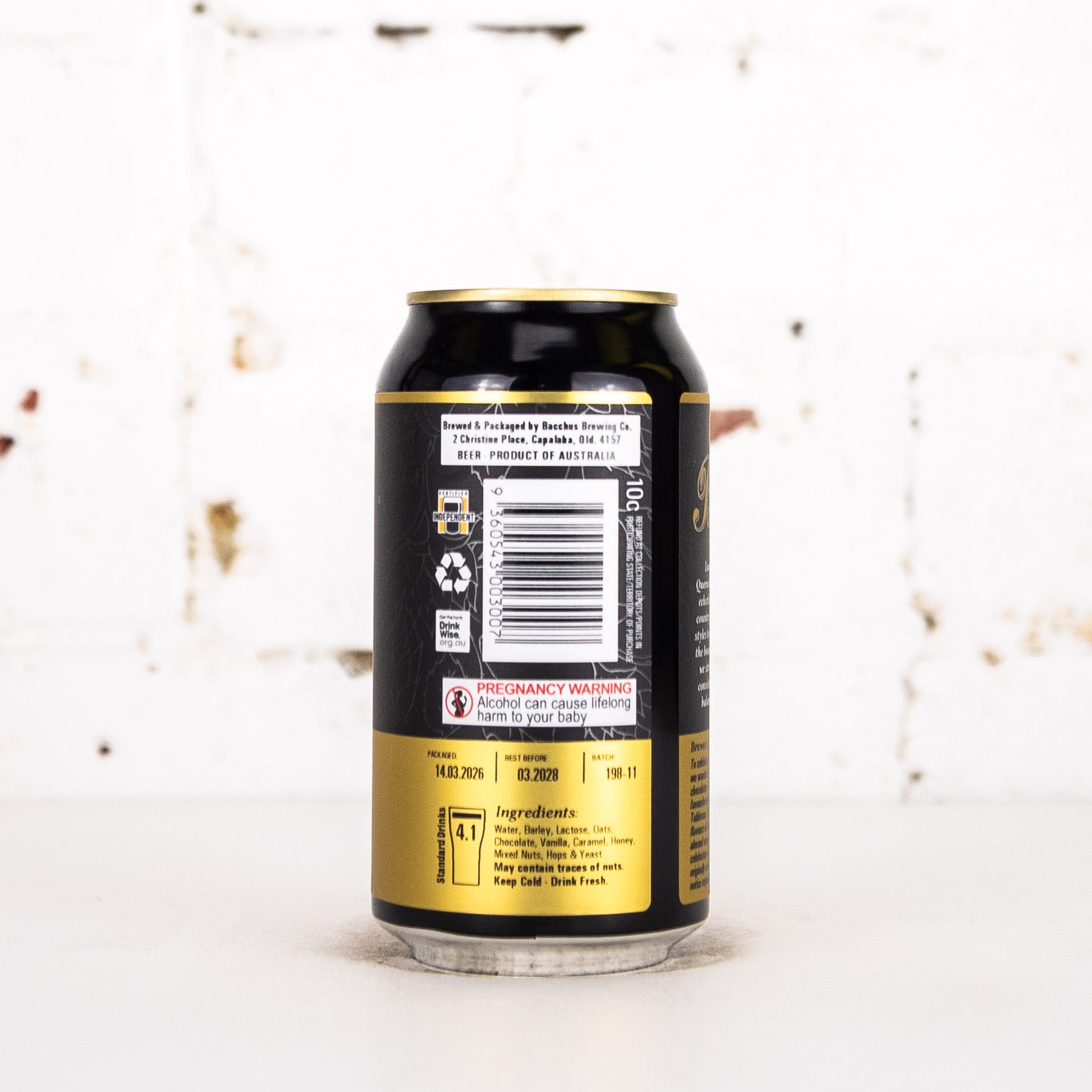 Bacchus - Torrone Swiss Chocolate Barleywine