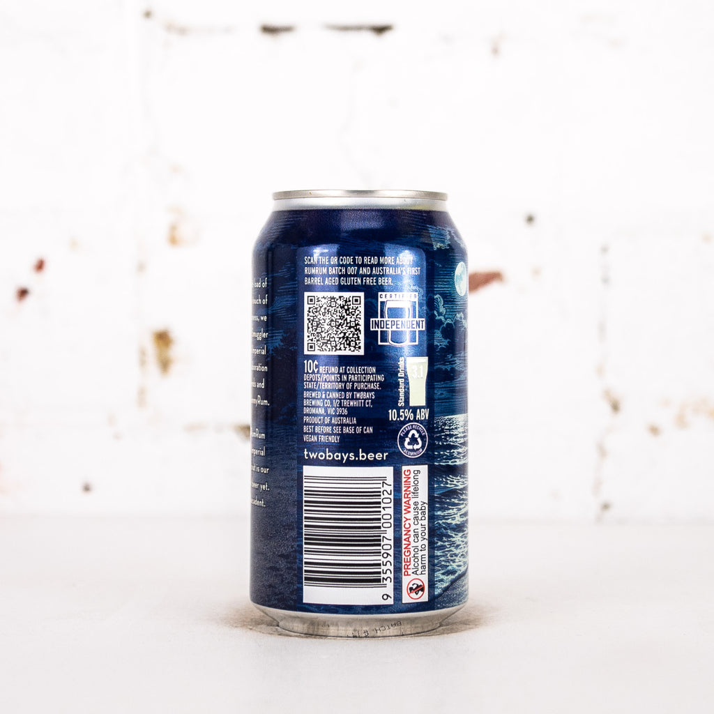 Two Bays x Jimmy Rum - 'Rum Smuggler' Barrel Aged Imperial Stout [Gluten Free]