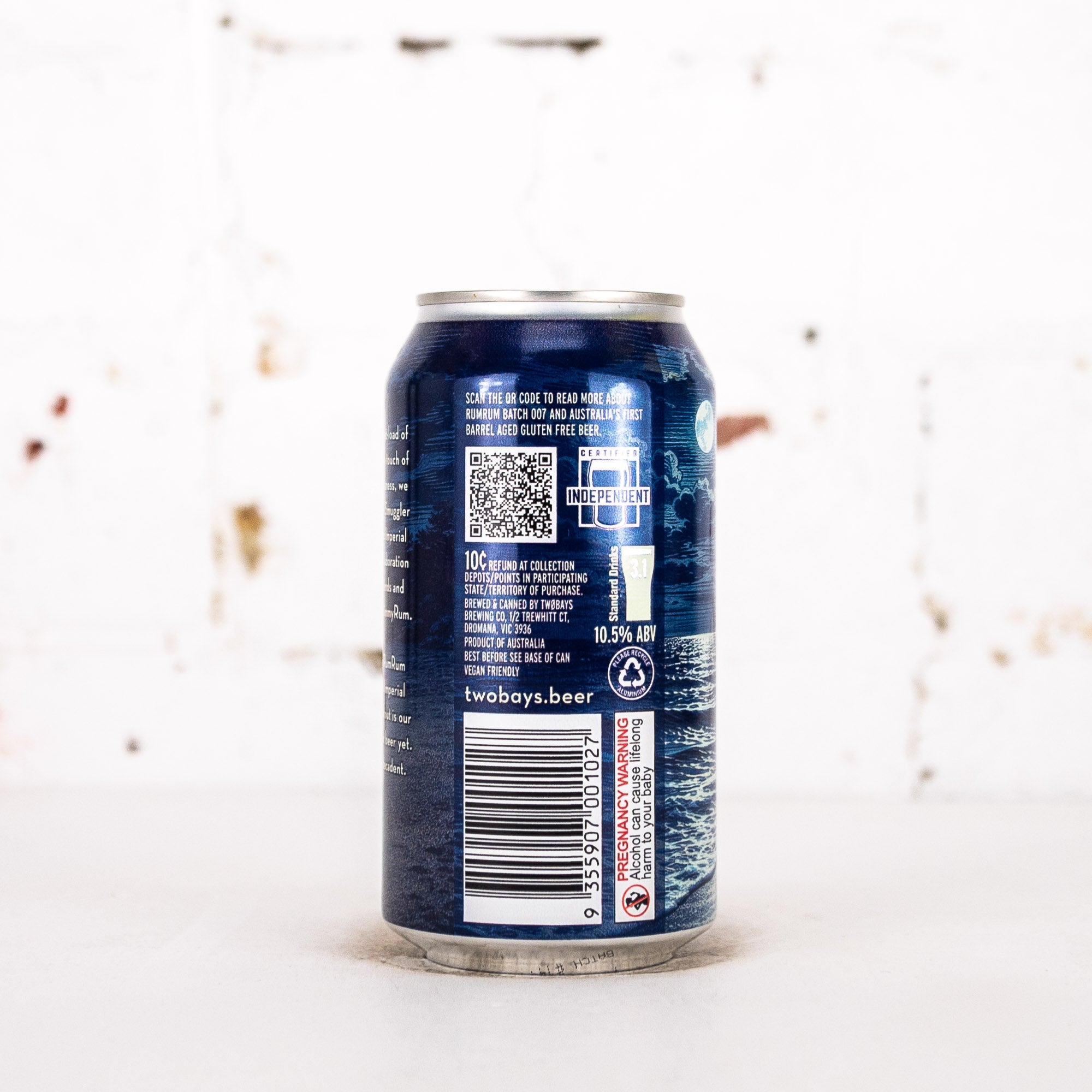 Two Bays x Jimmy Rum - 'Rum Smuggler' Barrel Aged Imperial Stout [Gluten Free]