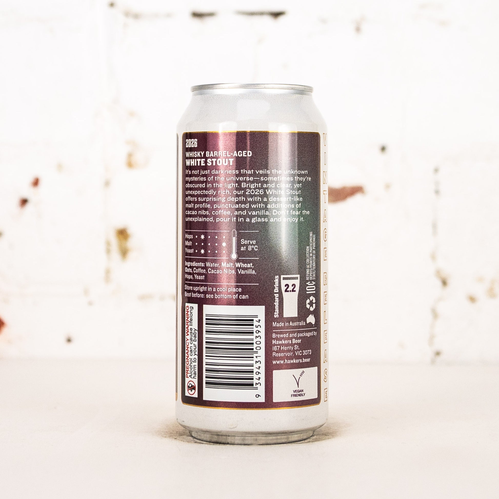 Hawkers - Whisky Barrel Aged White Stout 2026