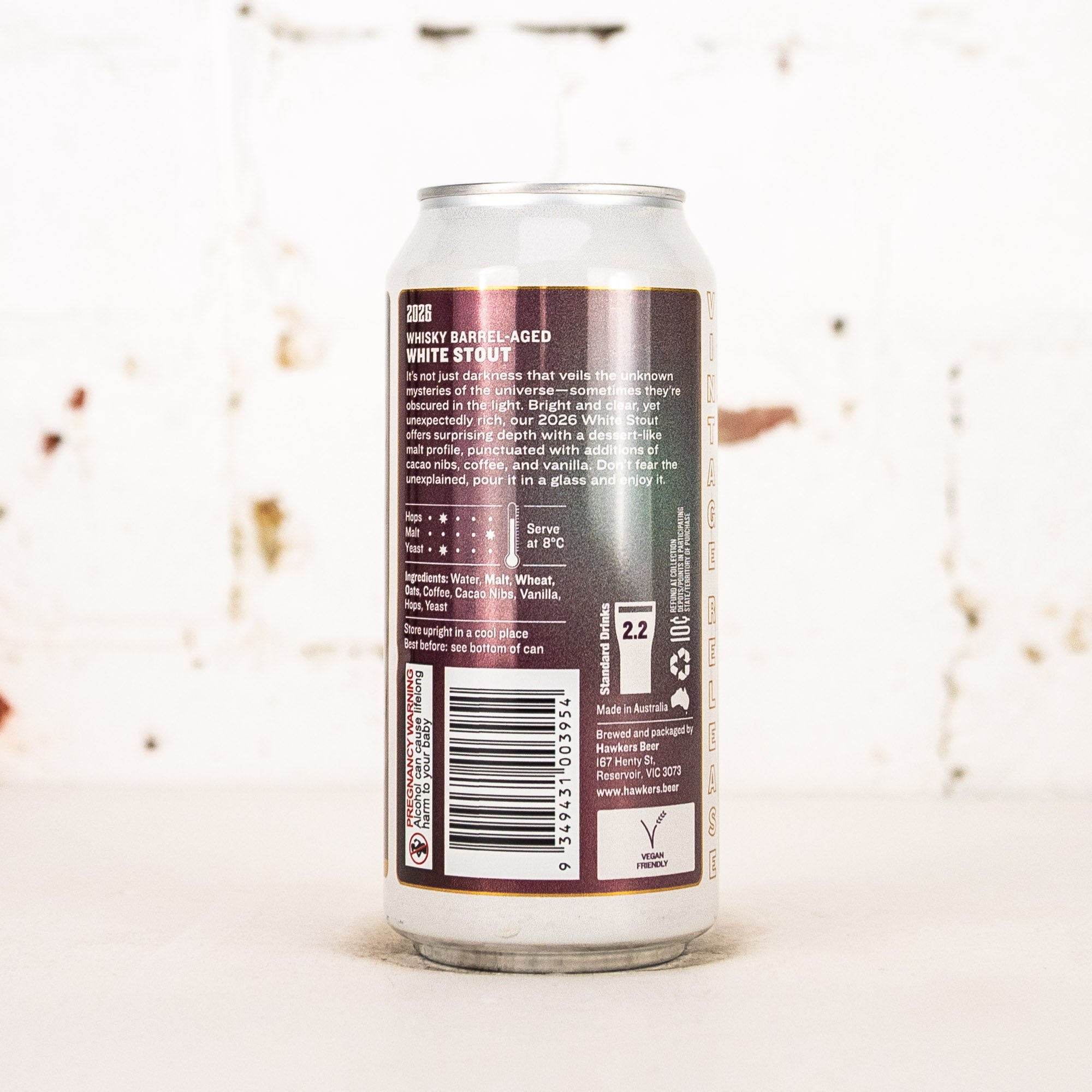 Hawkers - Whisky Barrel Aged White Stout 2026