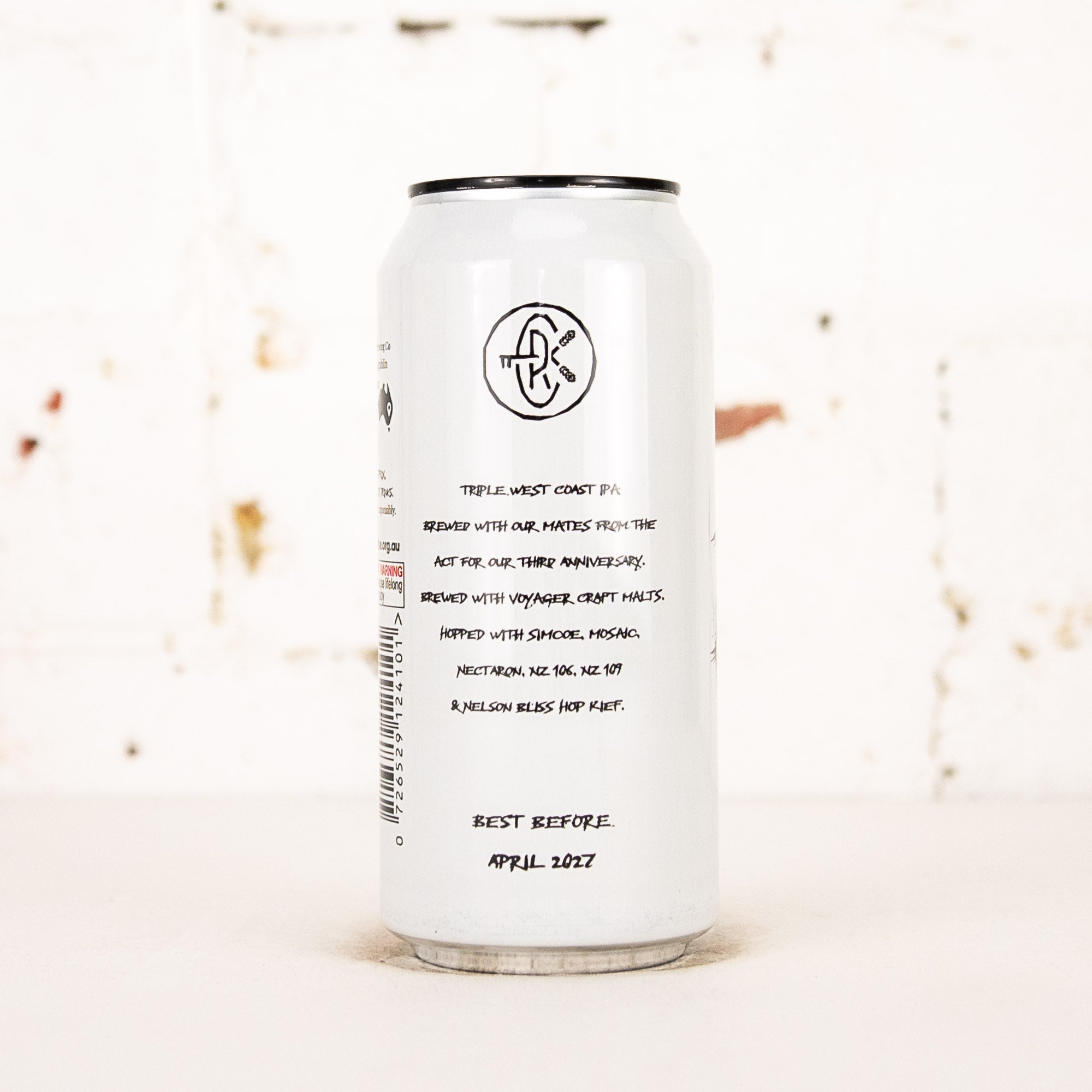 Cypher x Bentspoke x Jervis Bay - IIIxIII Triple West Coast IPA