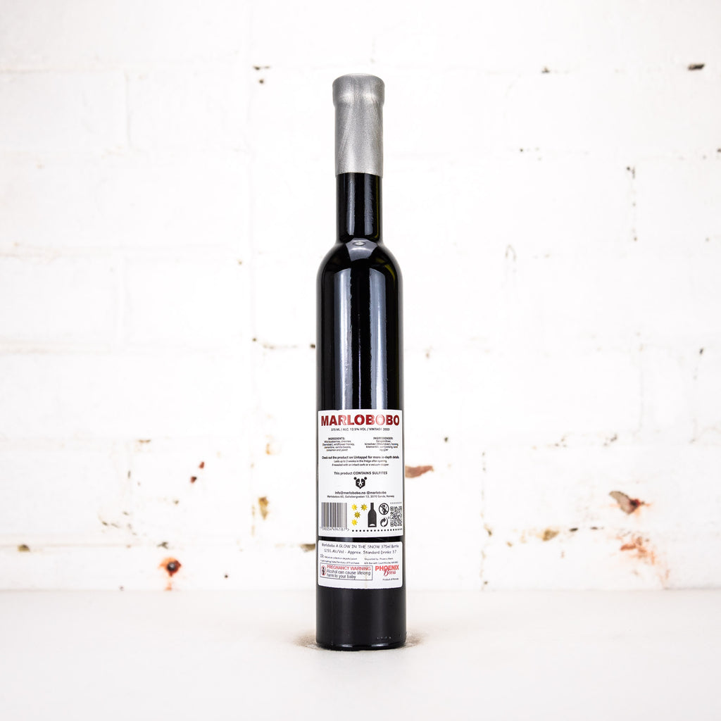 Marlobobo - A Glow In The Snow 2023 Gin BA Fruit Vanilla Mead 375ml