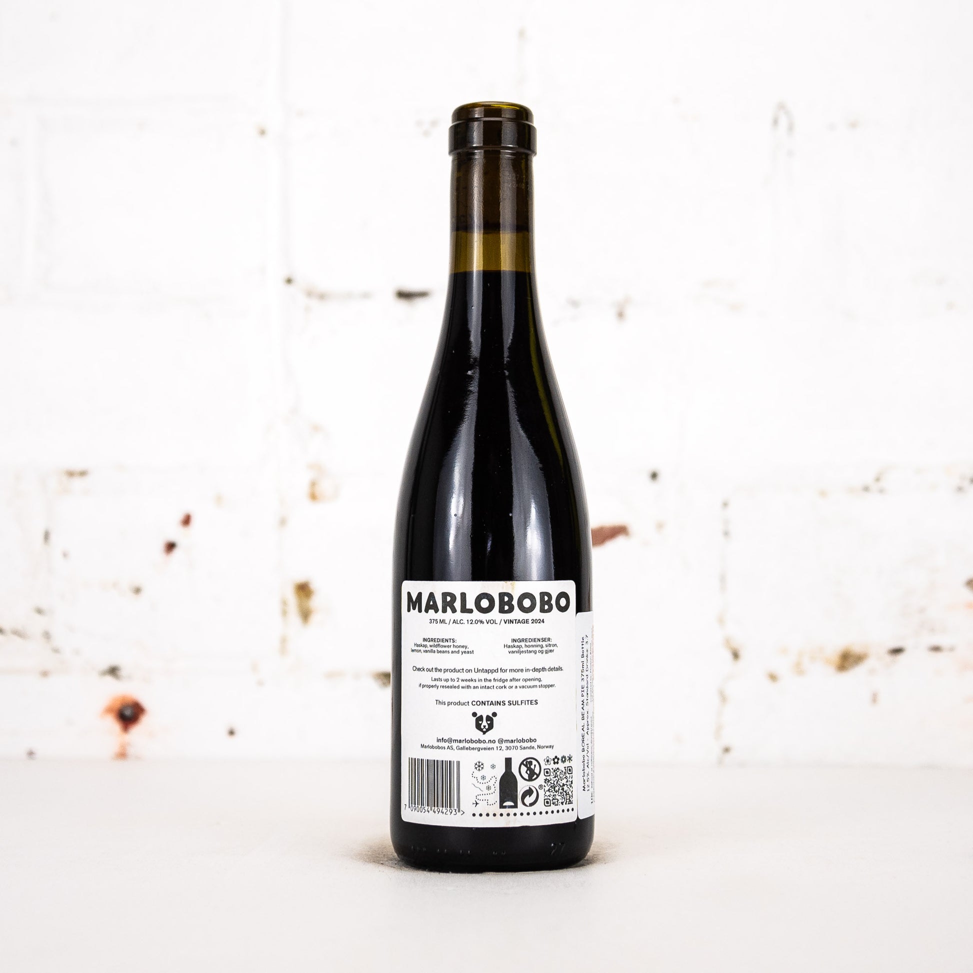 Marlobobo - Boreal Beam Pie 2024 Haskap Lemon Curd Mead 375ml