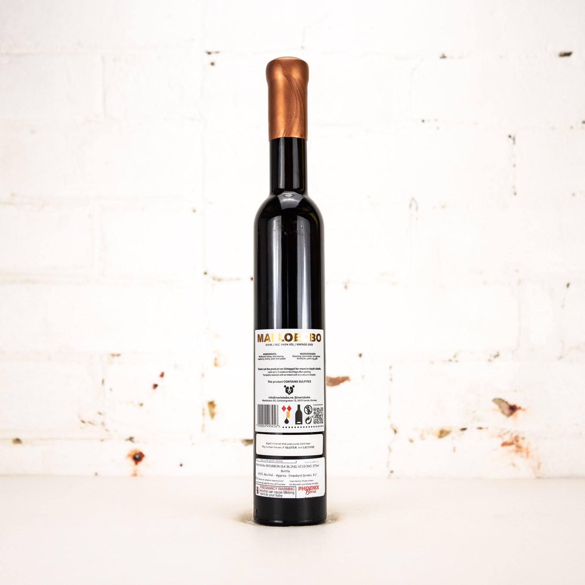 Marlobobo - Bourbon BA Blind Visions 2022 BA Fruited Mead 375ml