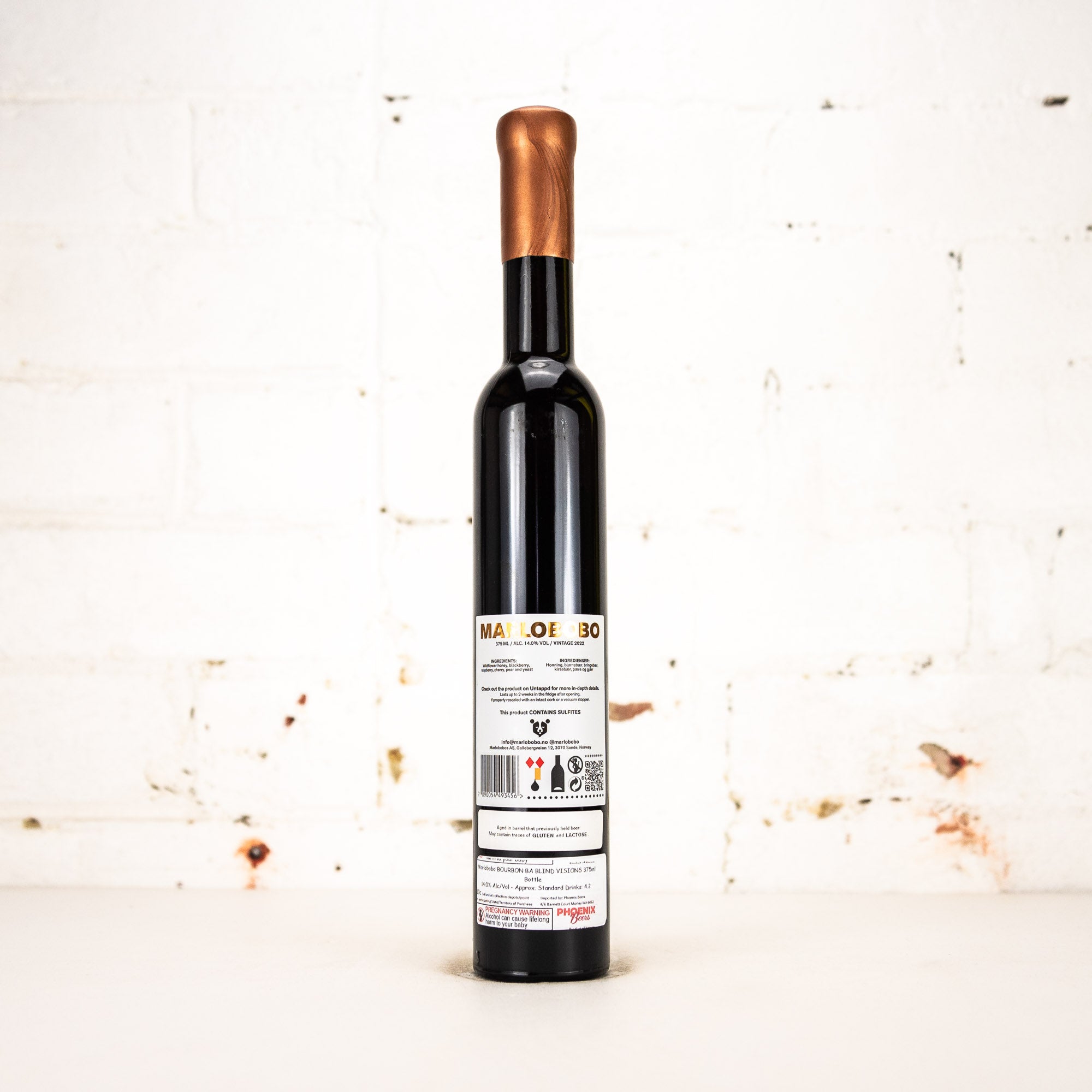 Marlobobo - Bourbon BA Blind Visions 2022 BA Fruited Mead 375ml