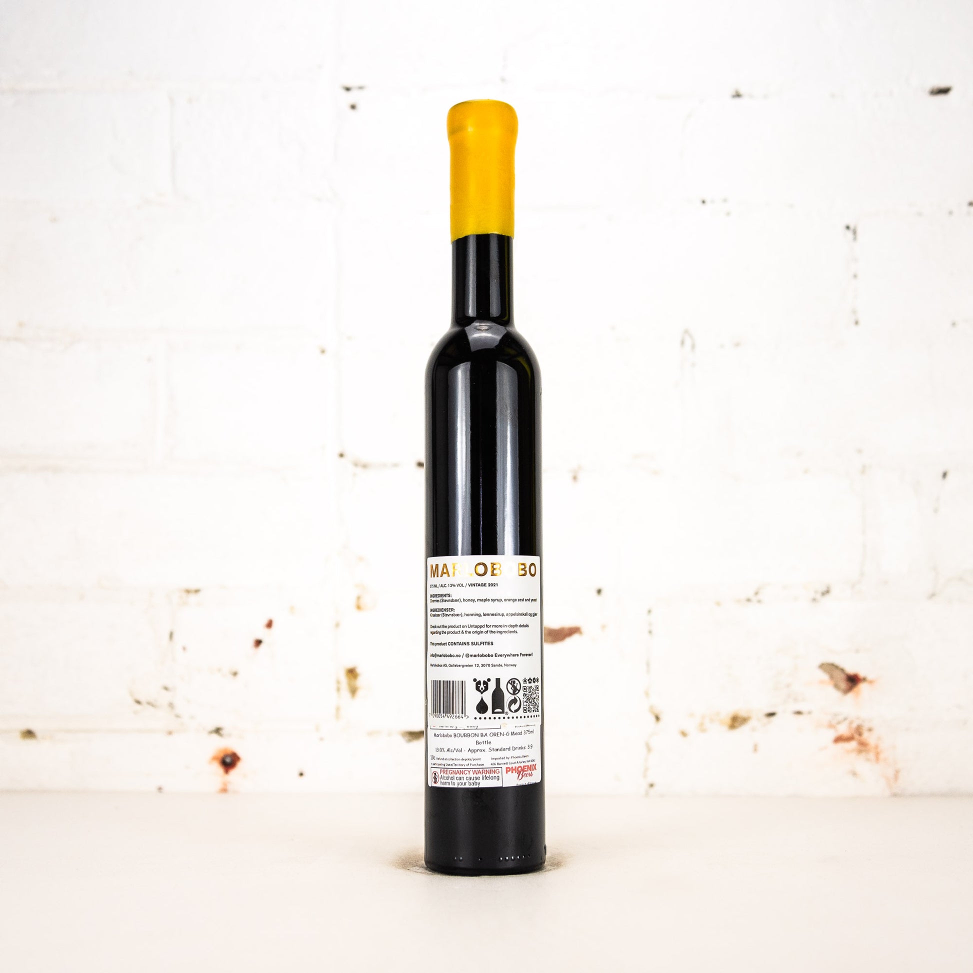 Marlobobo - Bourbon BA OREN-G 2021 BA Cherry Mead 375ml