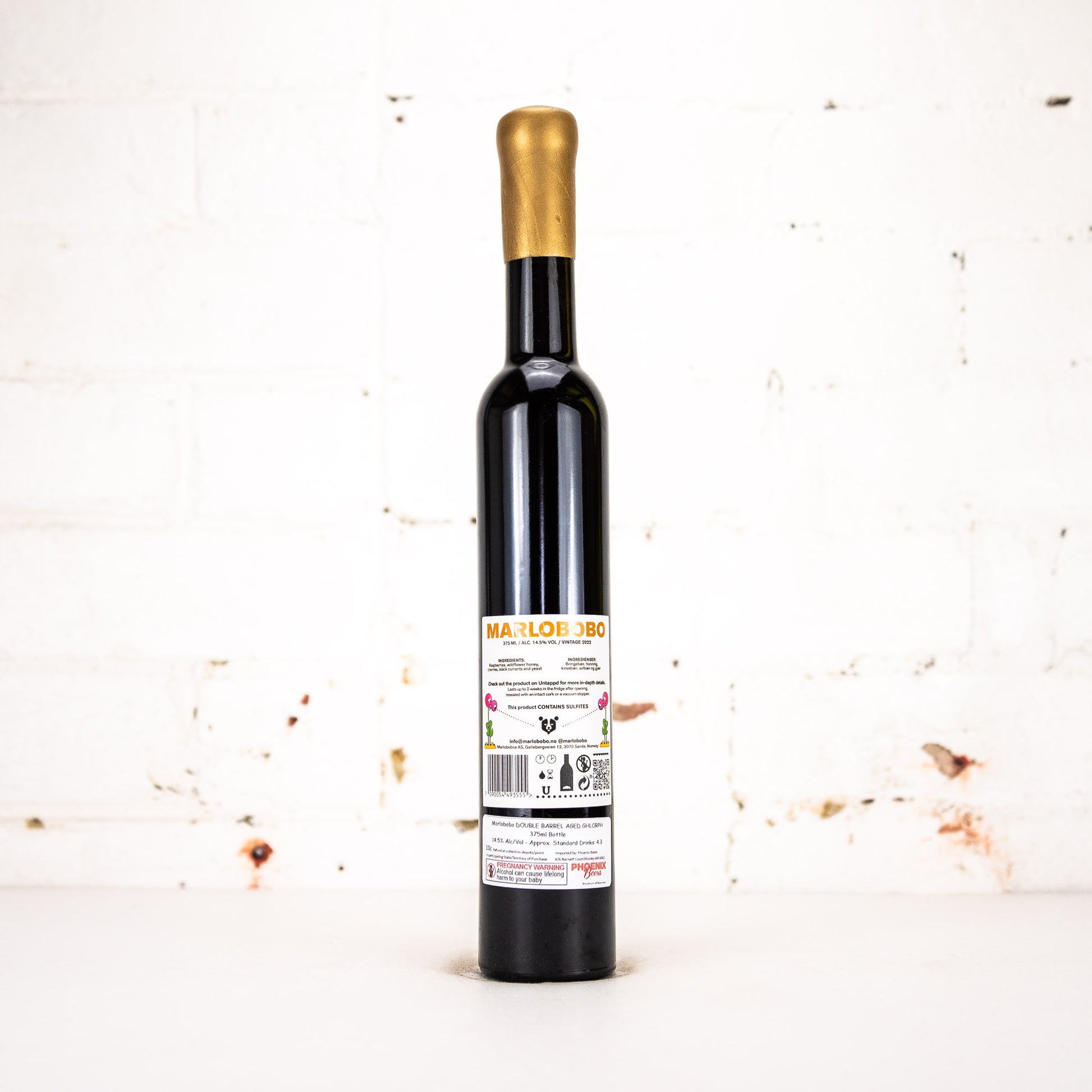 Marlobobo - Double BA Ghlorph 2022 BA Fruited Mead 375ml