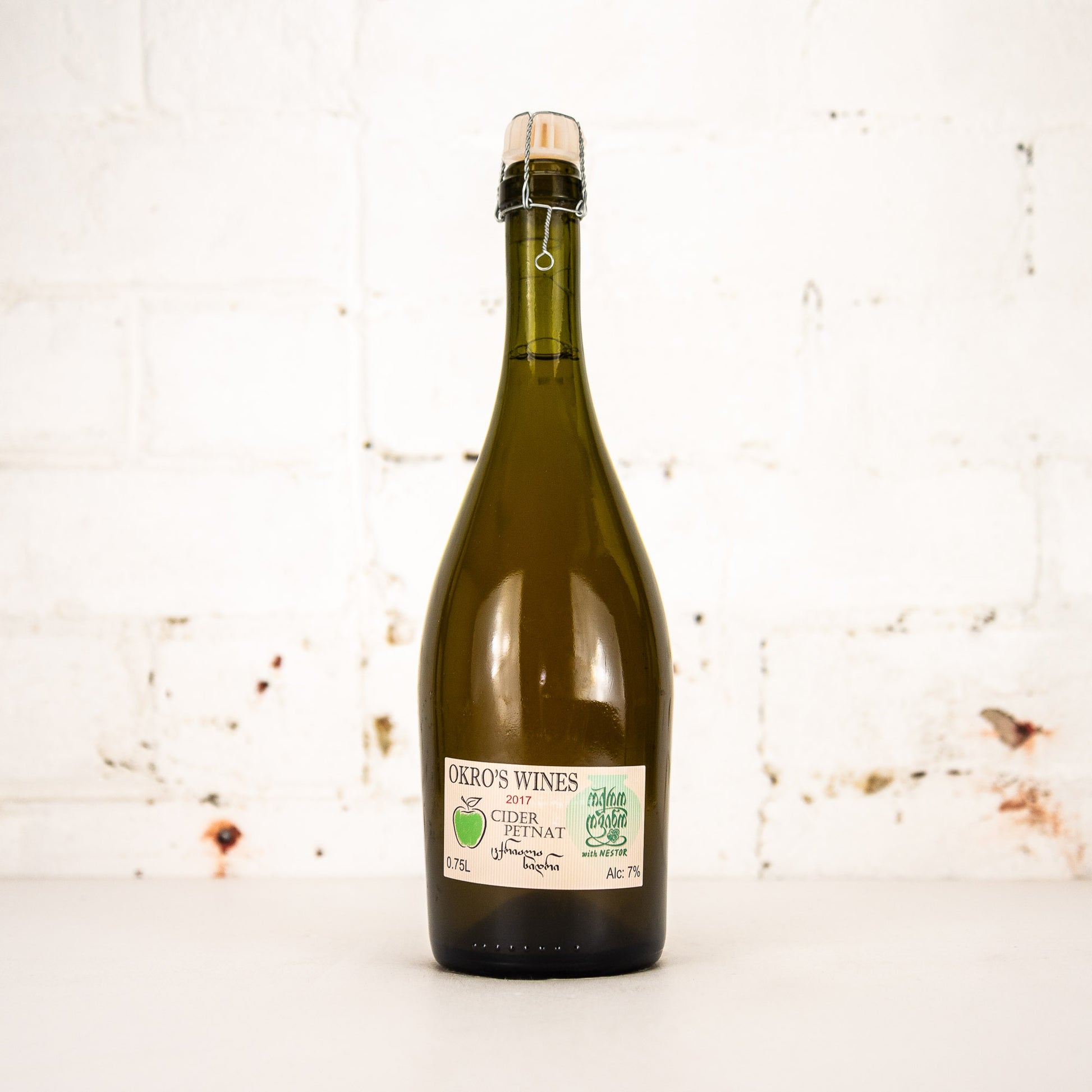 Okro's Wines - Cider Pet Nat 2017 750ml