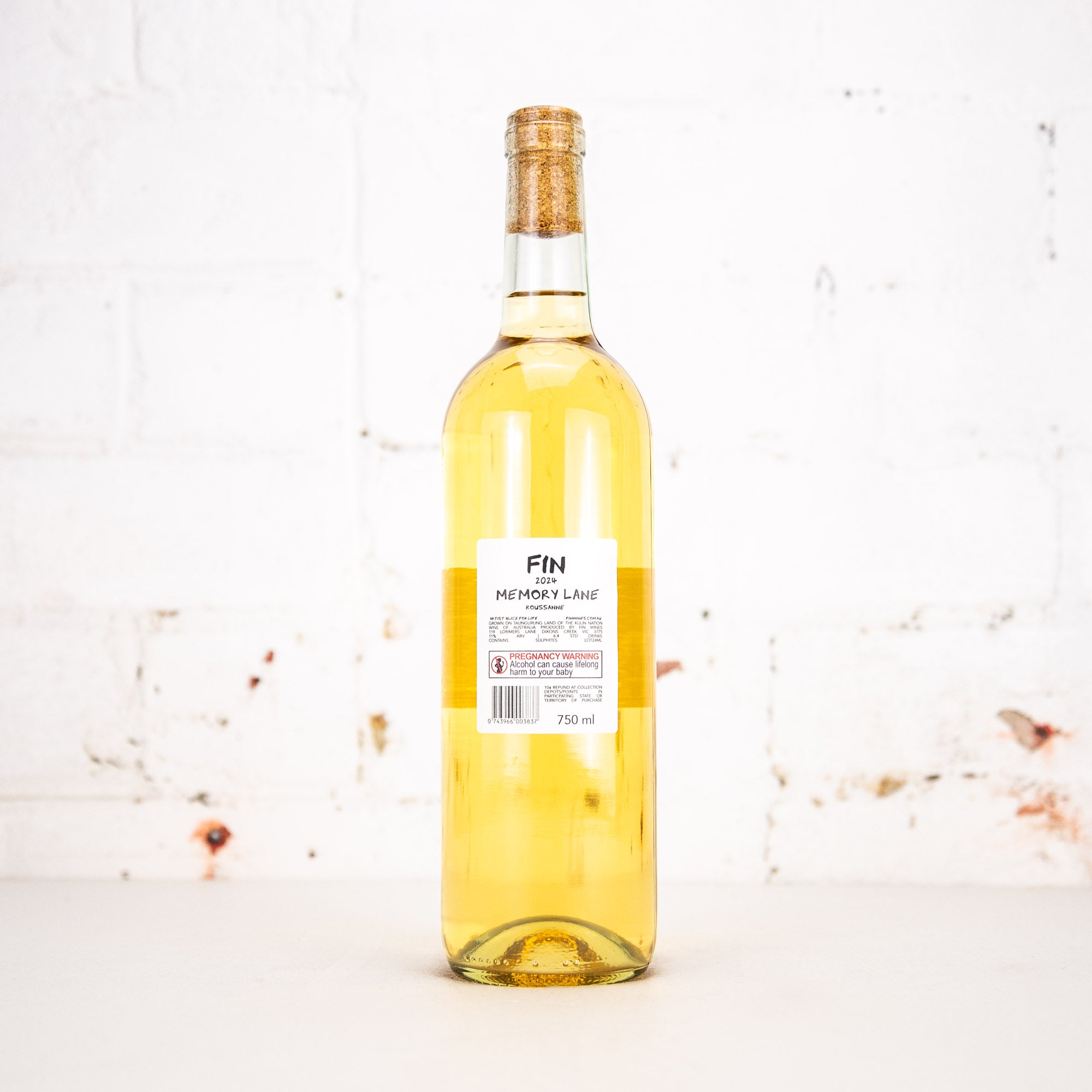 Fin Wines - Memory Lane Roussanne 750ml