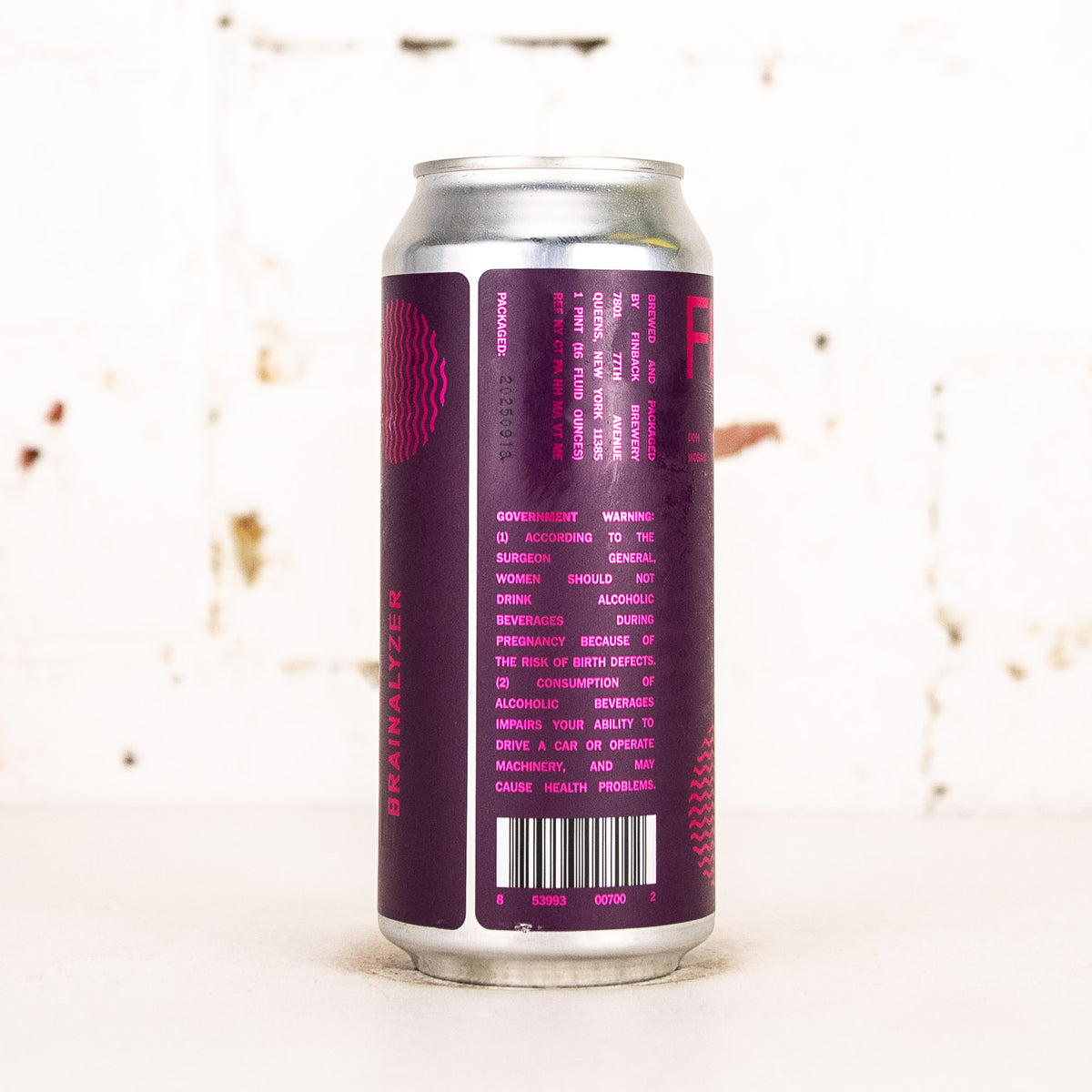 Finback - Brainalyzer DDH Hazy DIPA