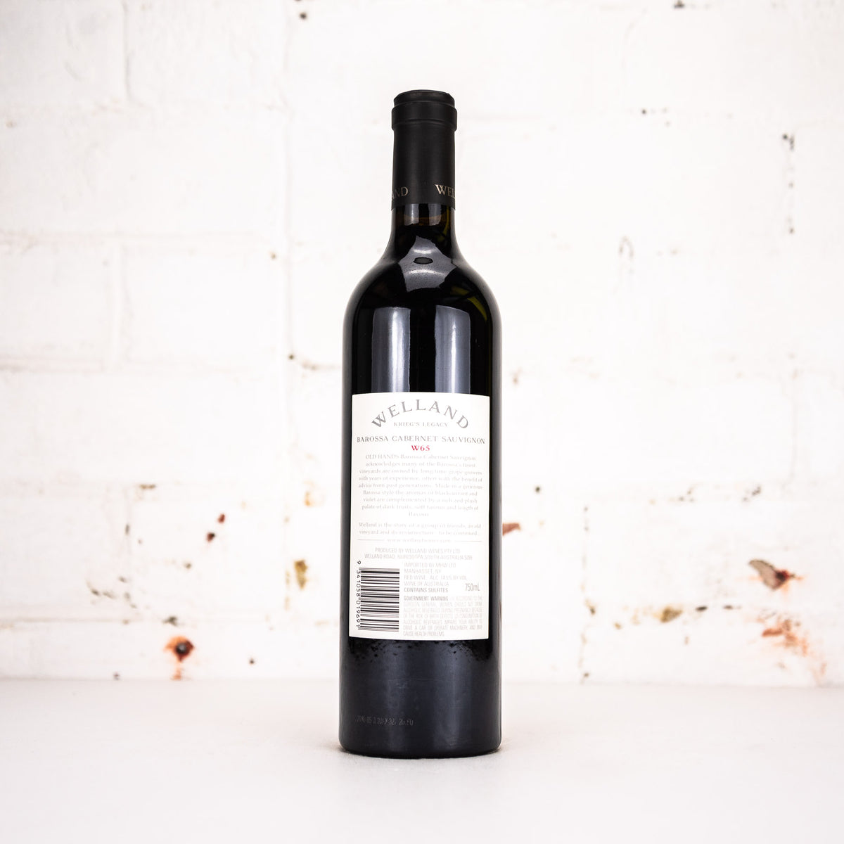 Welland - Old Hands Cabernet Sauvignon 2021 750ml
