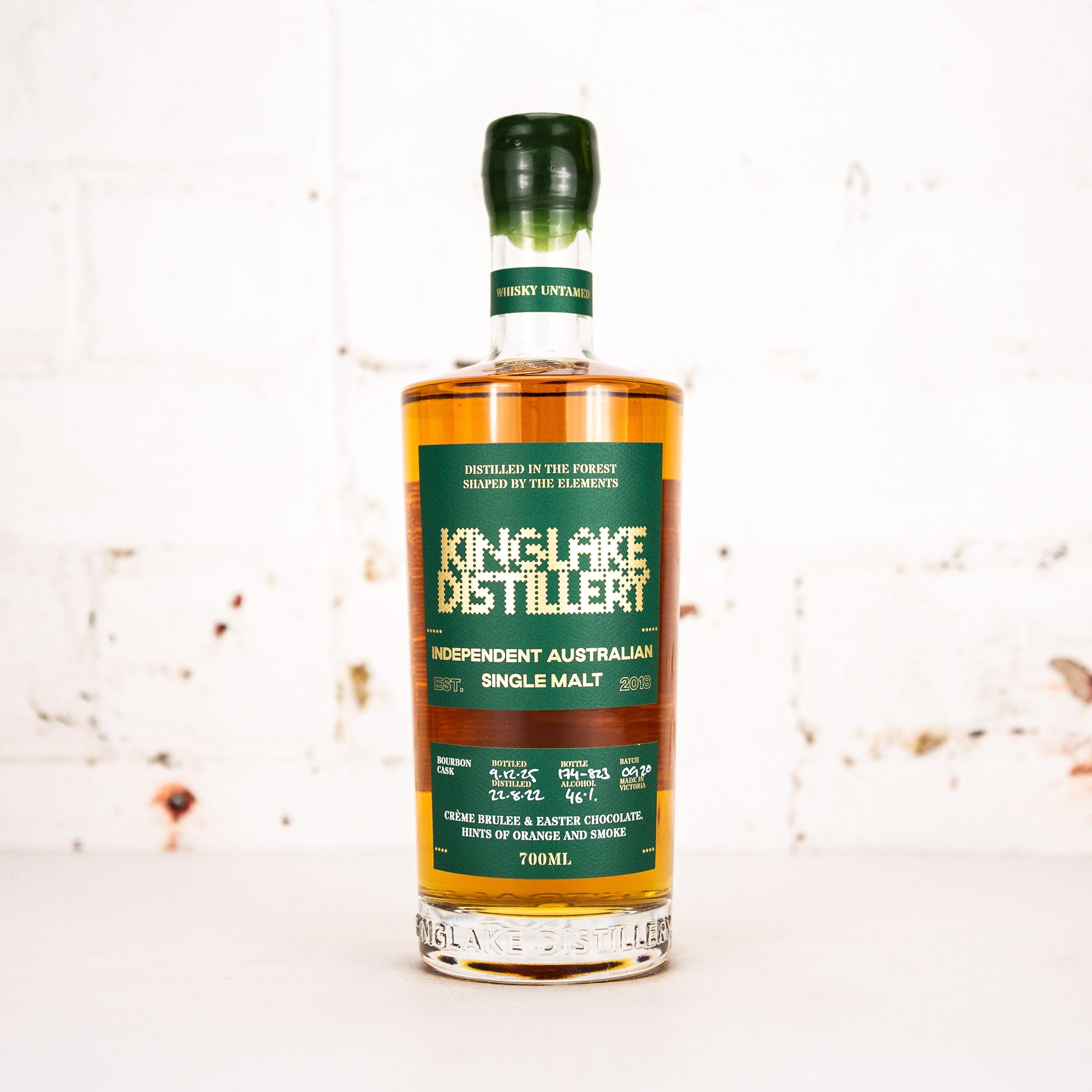Kinglake Distillery - Bourbon Cask Single Malt Whisky 700ml