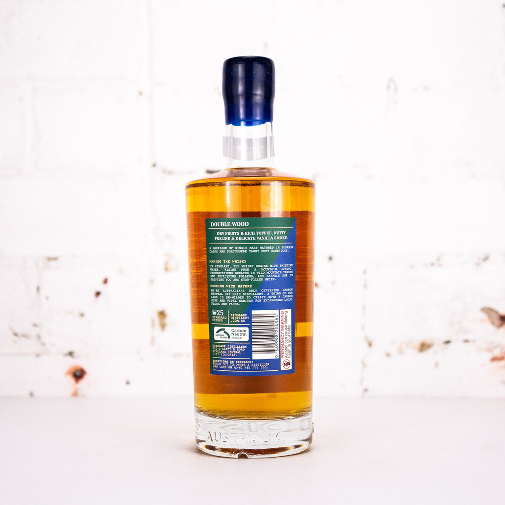 Kinglake Distillery - Double Wood Single Malt 700ml