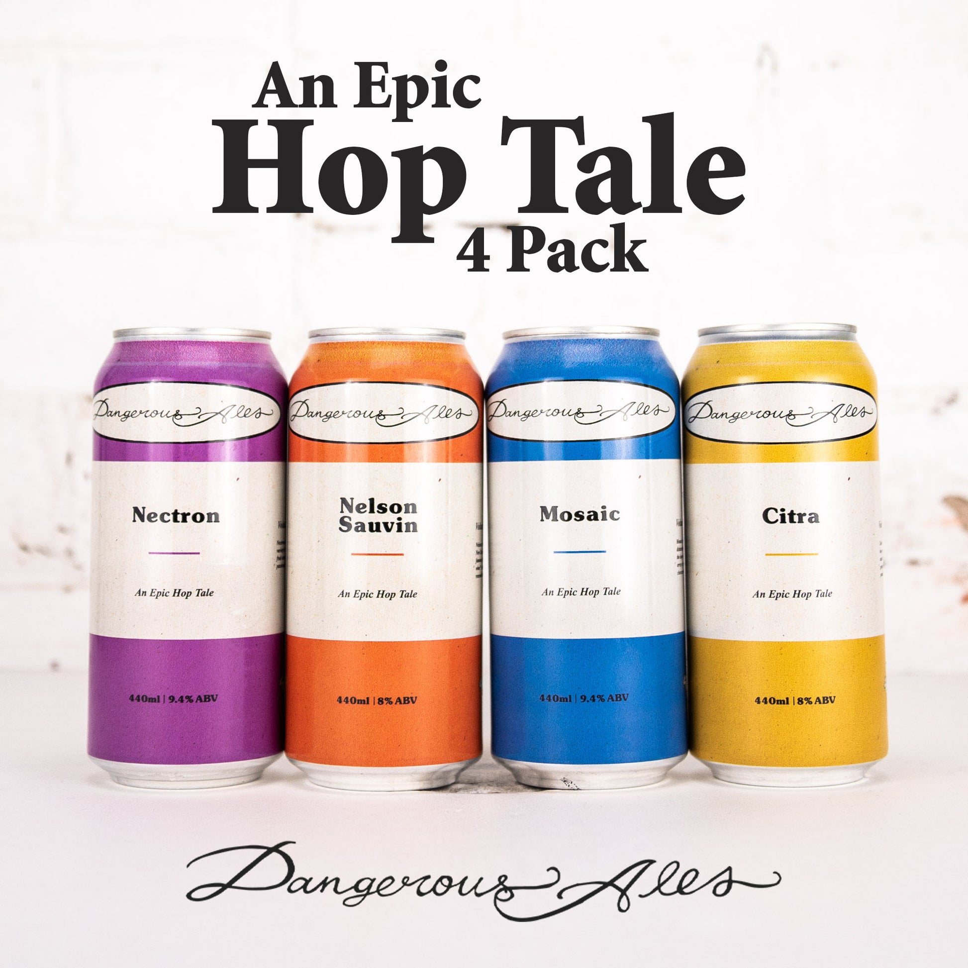 Dangerous Ales - An Epic Hop Tale Mixed 4 Pack