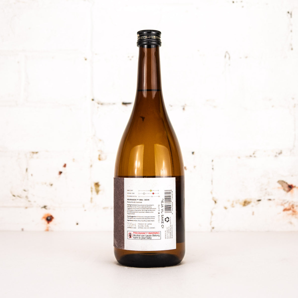 Houraisen - Kasumizuki Junmai Deja Vu Sake 720ml