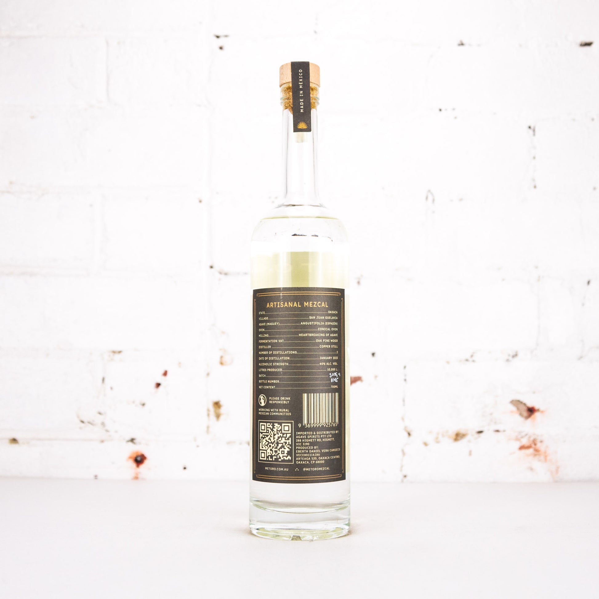 Metoro - Artisan Mezcal Joven 700ml