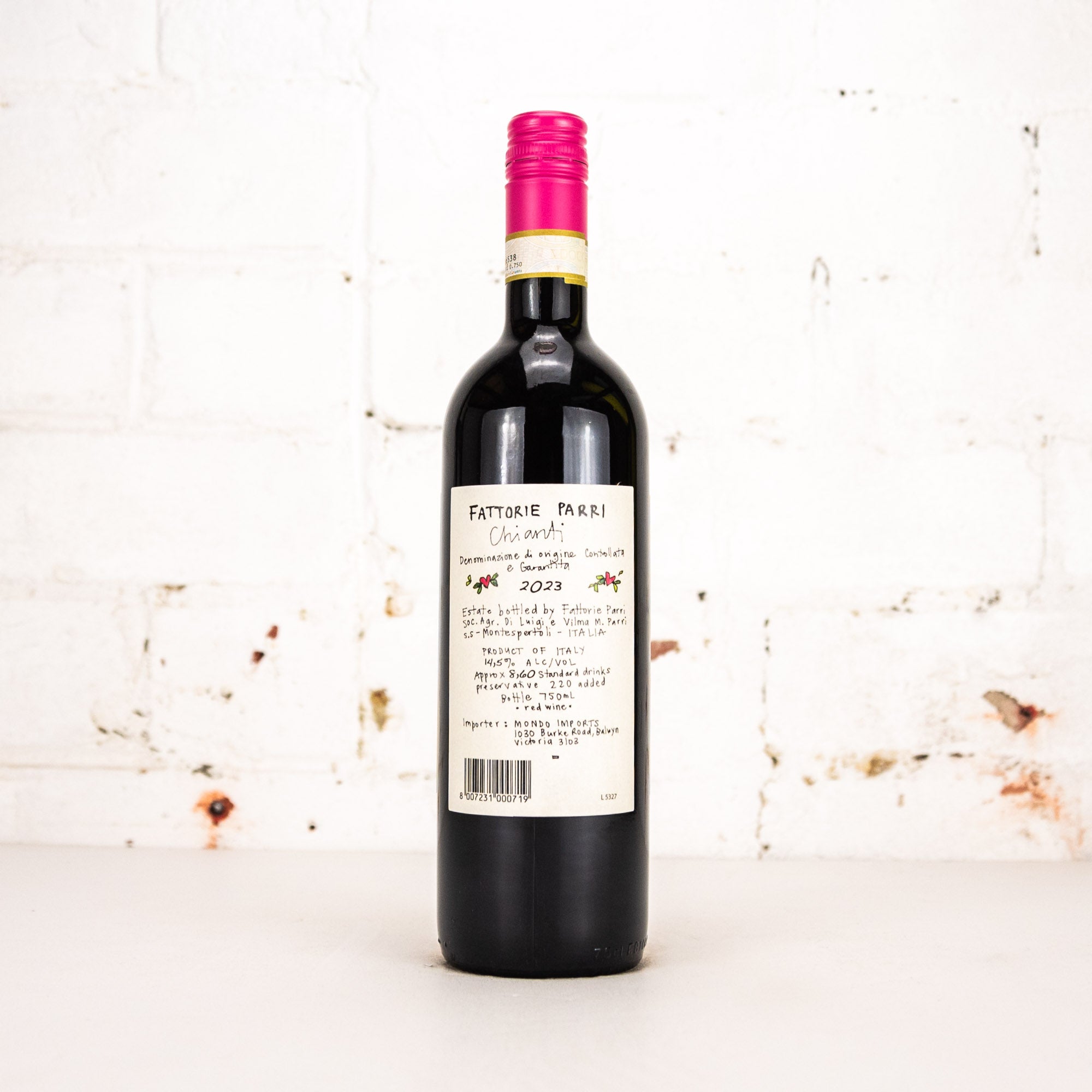 Fattorie Parri - Poggiano Chianti DOCG 750ml