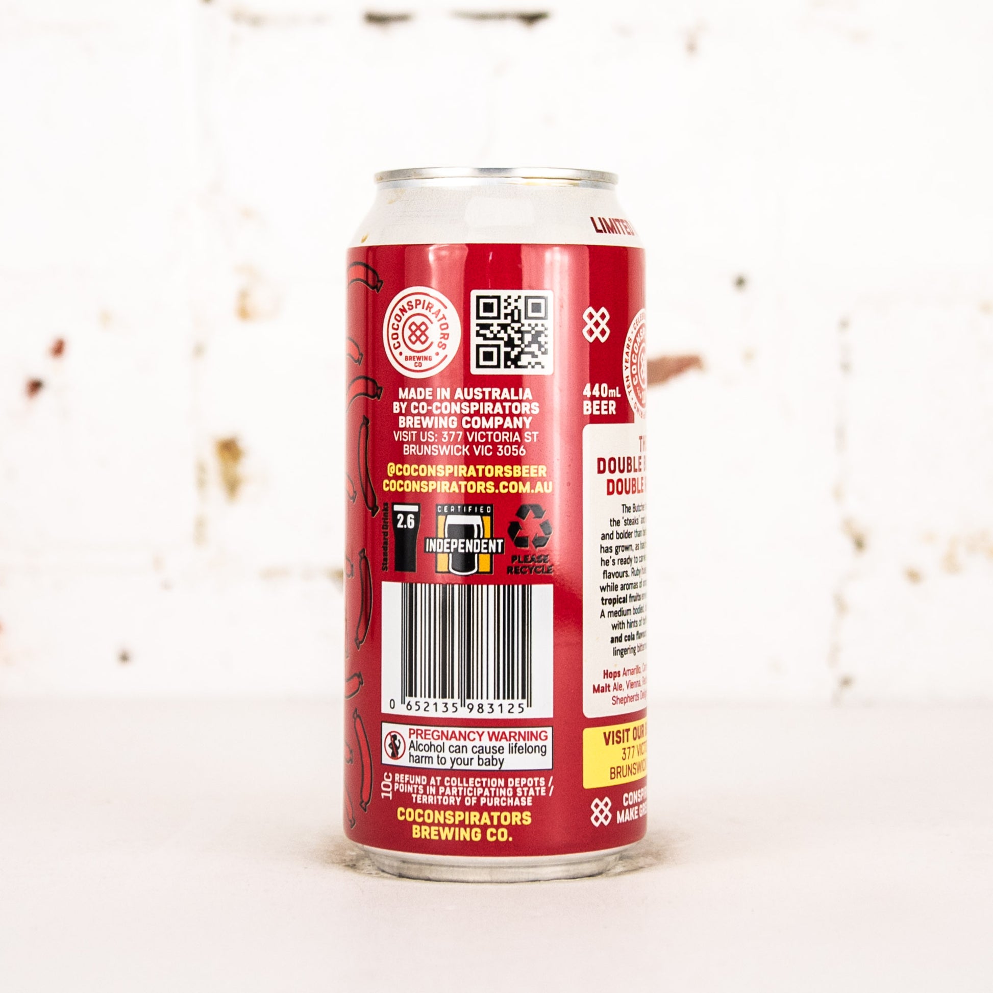 CoConspirators - The Double Butcher Double Red IPA