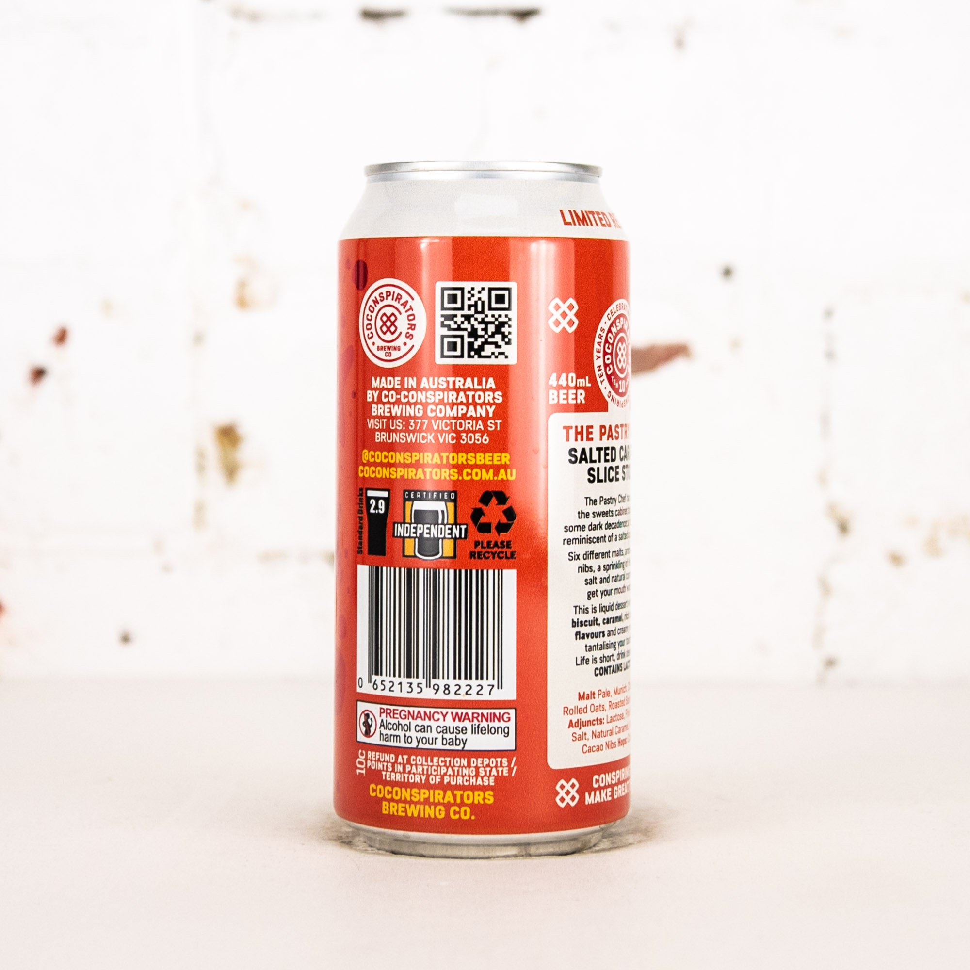 CoConspirators - The Pastry Chef Salted Caramel Slice Stout