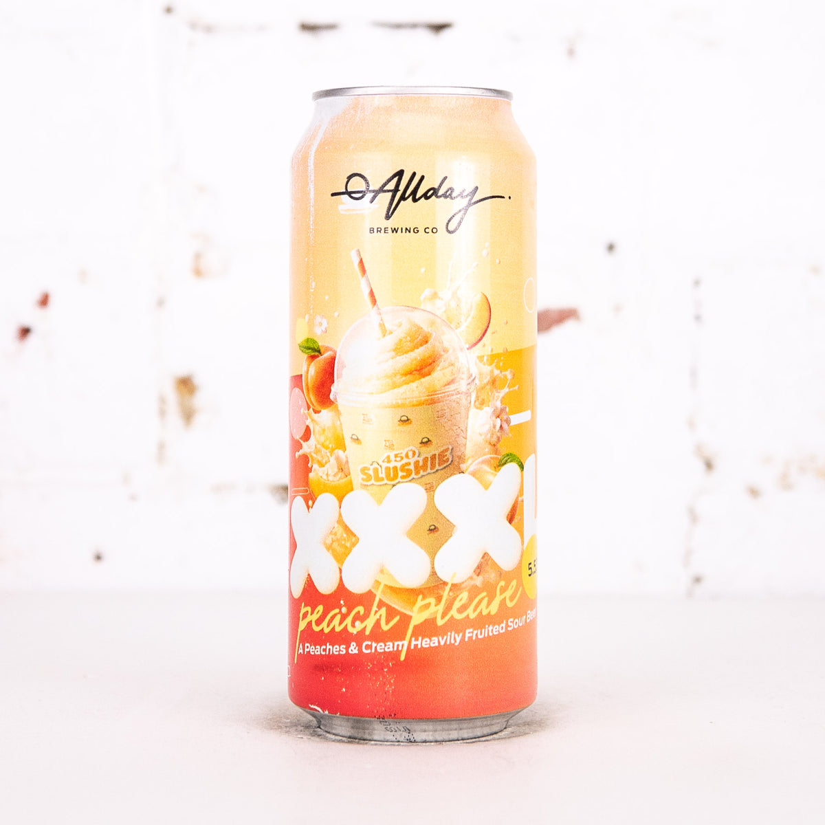 Allday Brewing x 450 North - 'Peach Please' Smoothie Sour