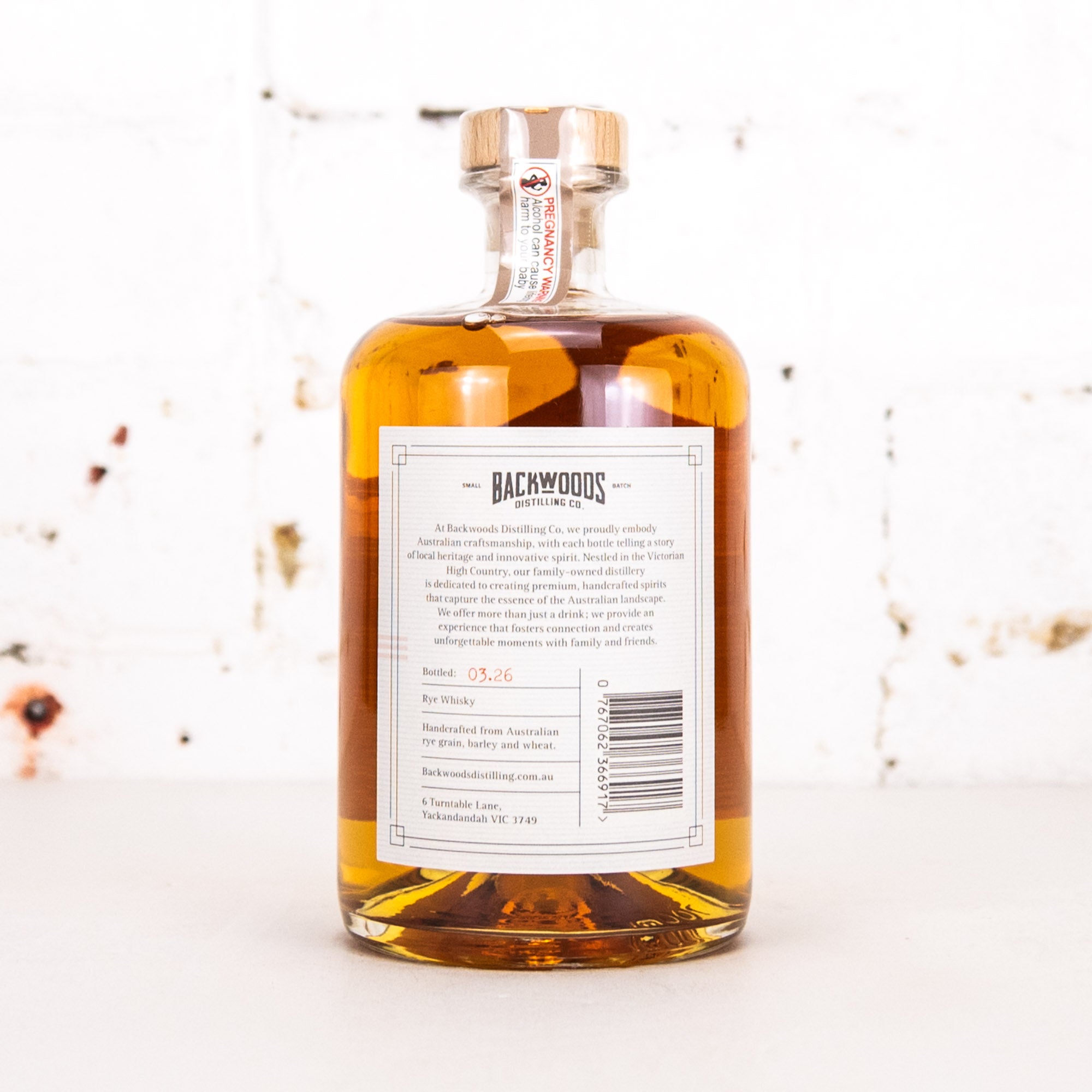 Backwoods - Rye Whisky Maple Syrup Cask 700ml