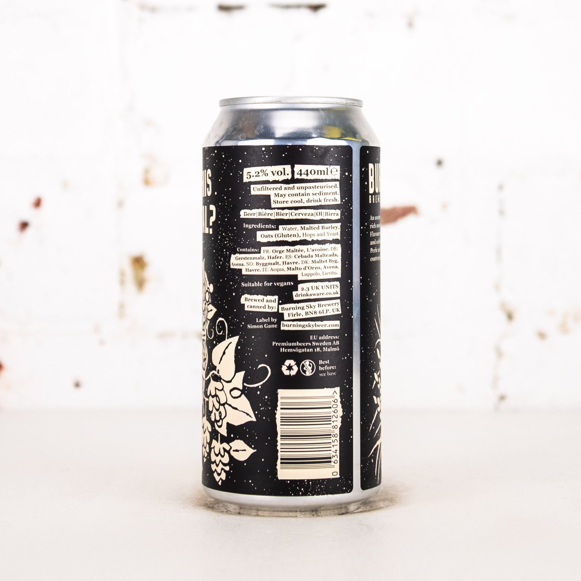 Burning Sky - Is This Real? Oatmeal Stout