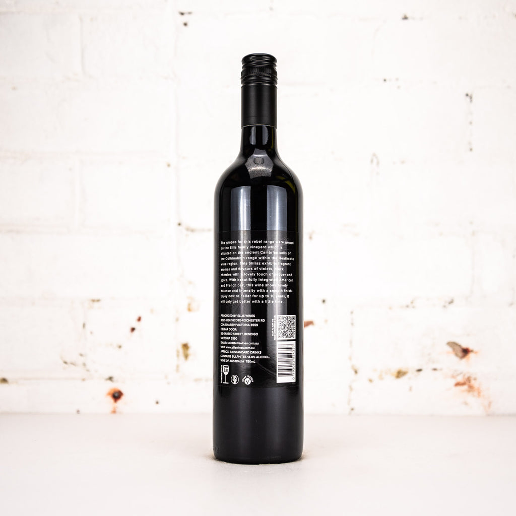 Ellis Wines - Rebel Range Shiraz 750ml