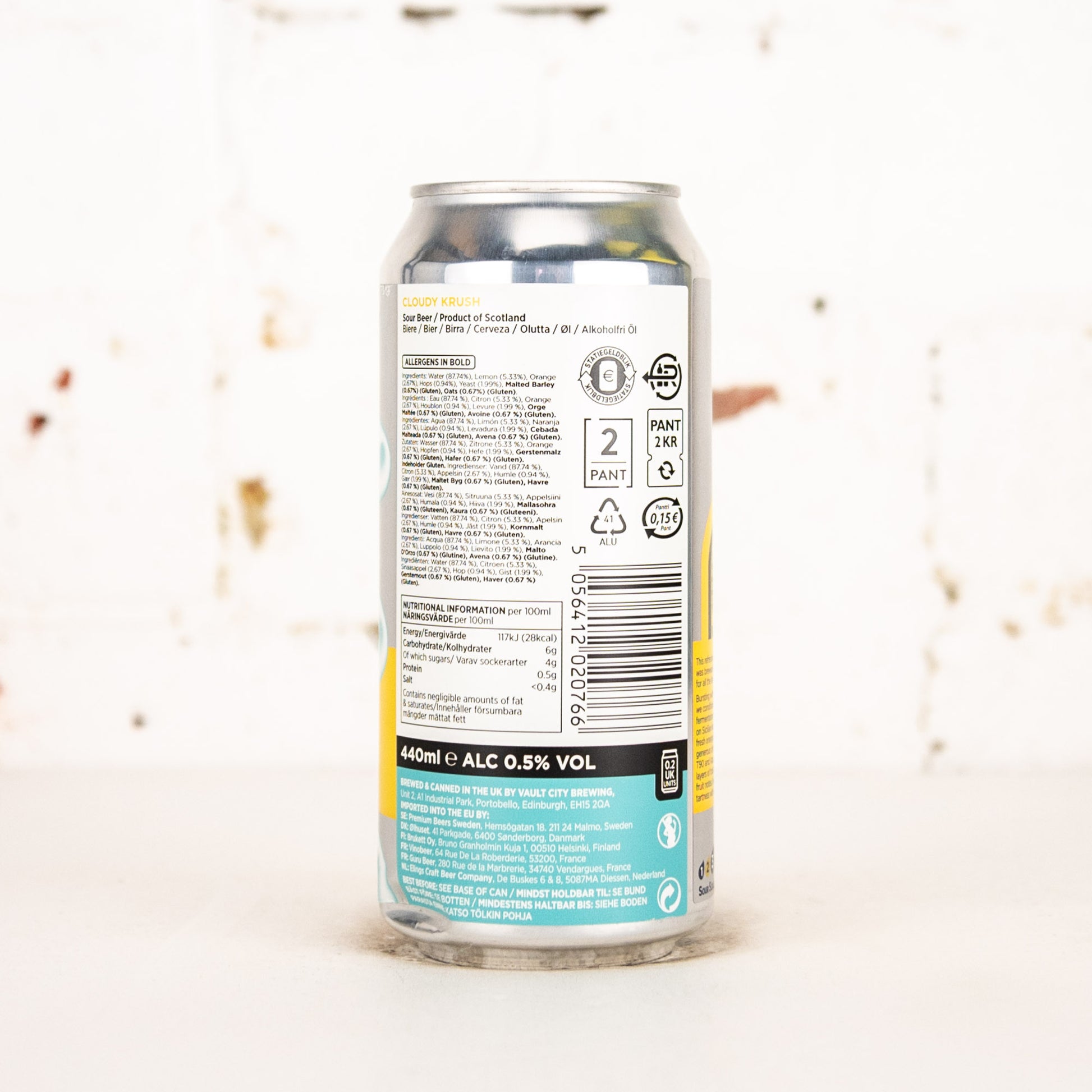 Vault City x We Can Be Friends - 'Cloudy Krush' Non-Alc Sour