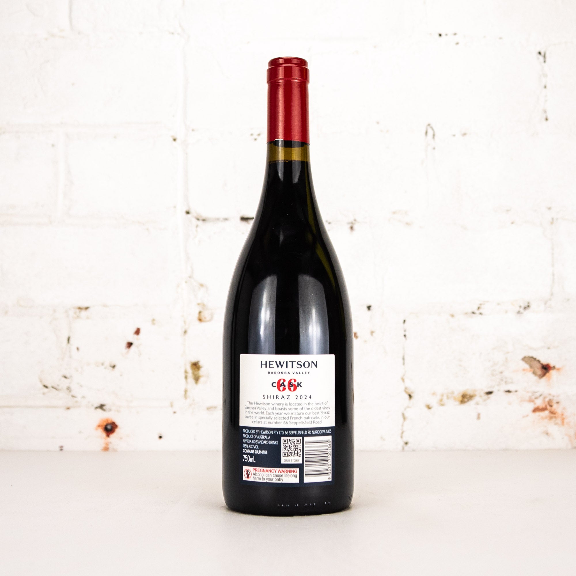 Hewitson - Cask 66 Barossa Shiraz 2024 750ml