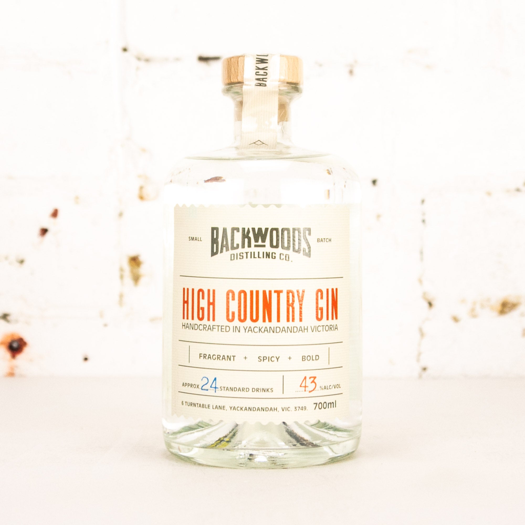 Backwoods - High Country Gin 700ml