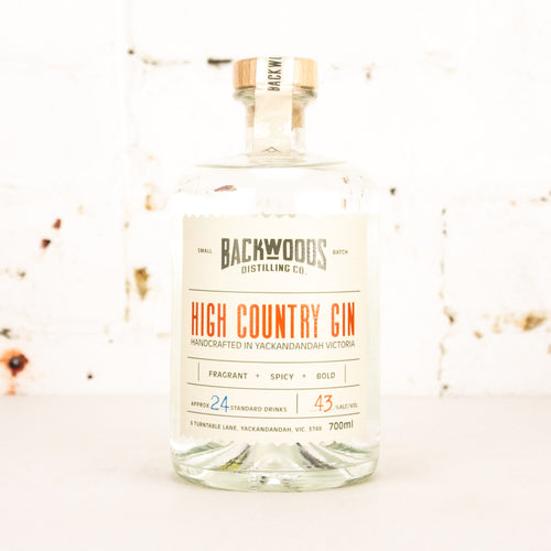 Backwoods - High Country Gin 700ml