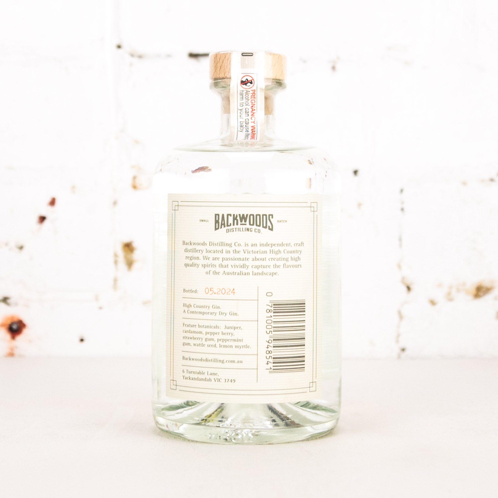 Backwoods - High Country Gin 700ml