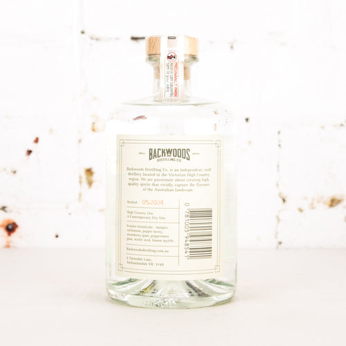 Backwoods - High Country Gin 700ml