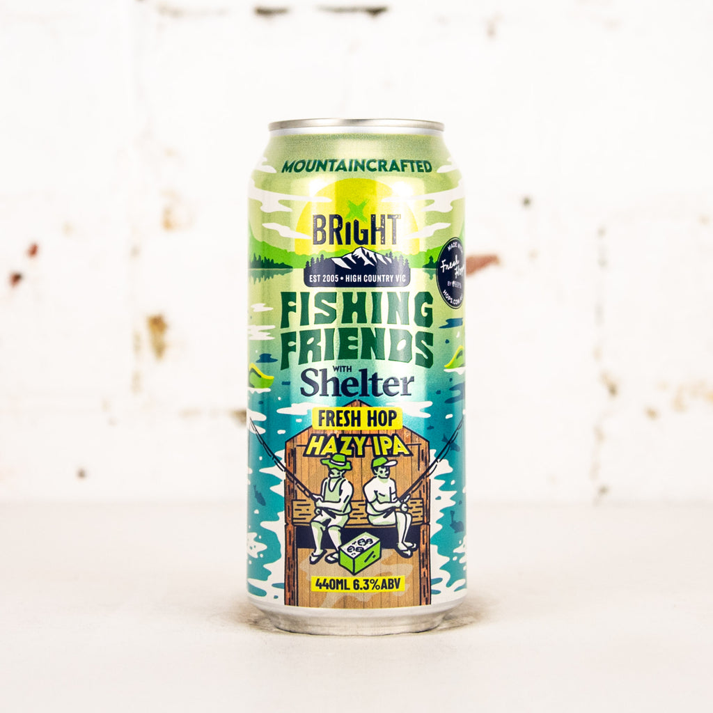 Bright x Shelter - 'Fishing Friends' Fresh Hop Hazy IPA