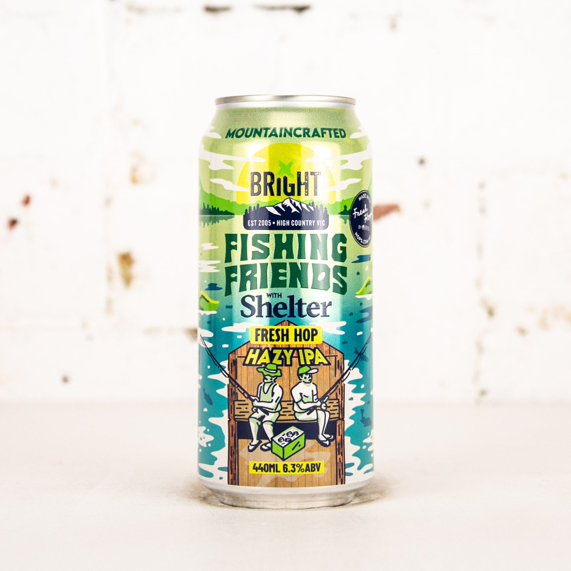 Bright x Shelter - 'Fishing Friends' Fresh Hop Hazy IPA