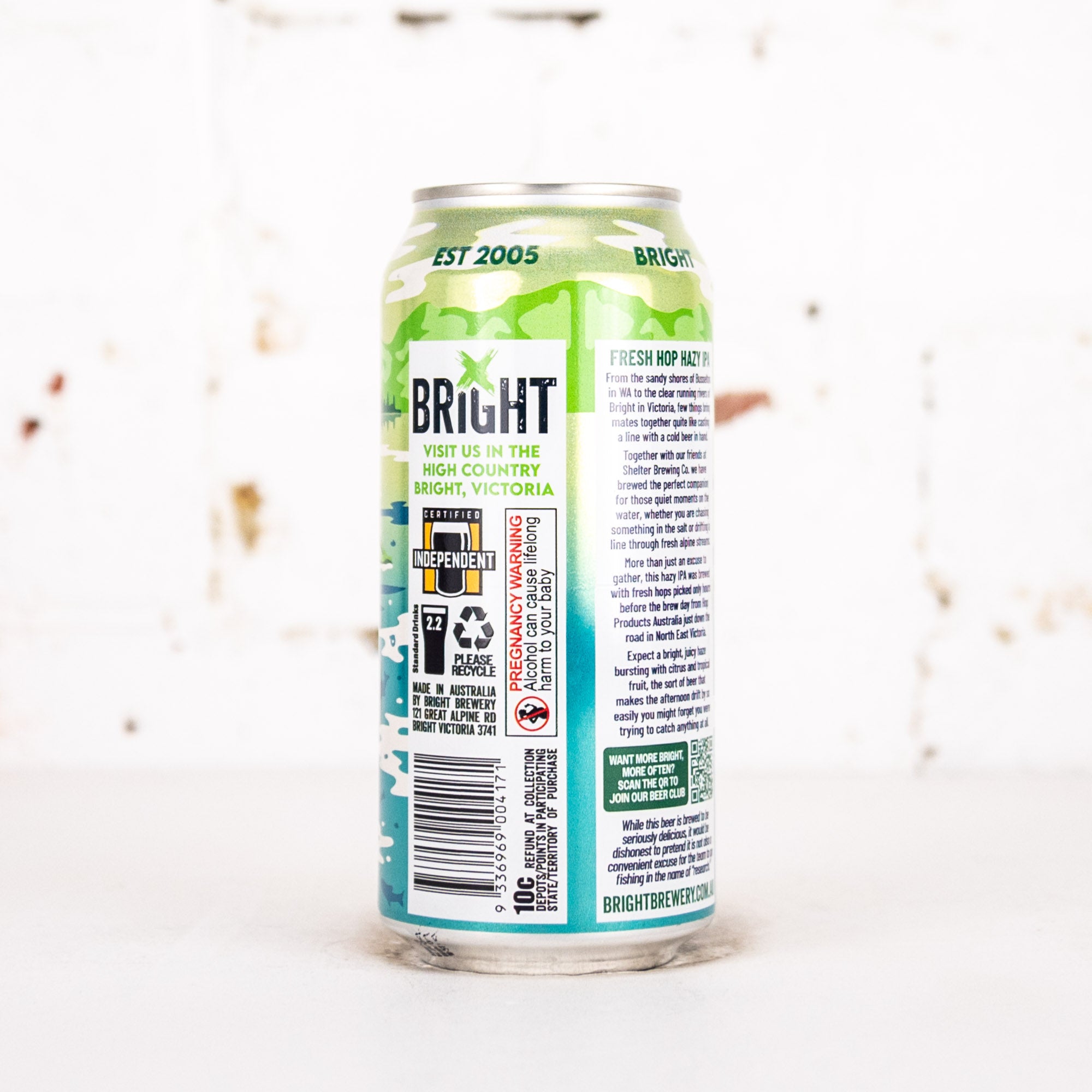 Bright x Shelter - 'Fishing Friends' Fresh Hop Hazy IPA