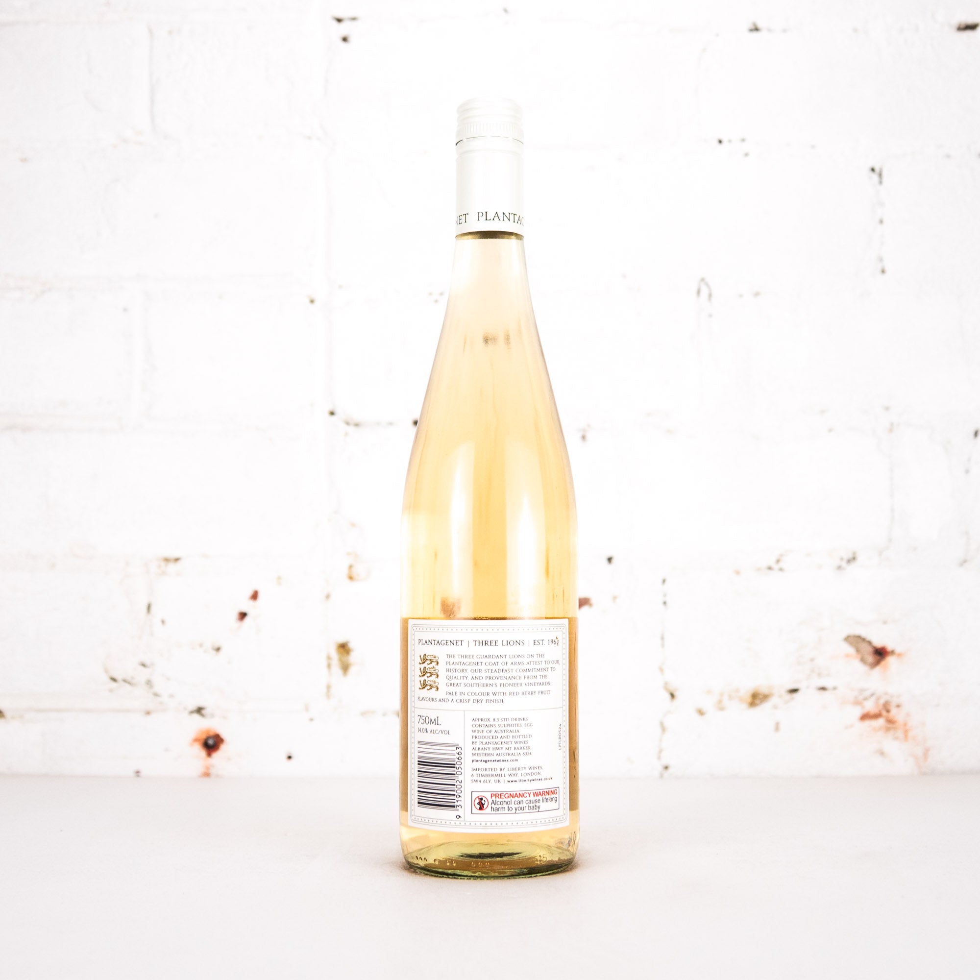 Plantagenet - Three Lions Rose 750ml
