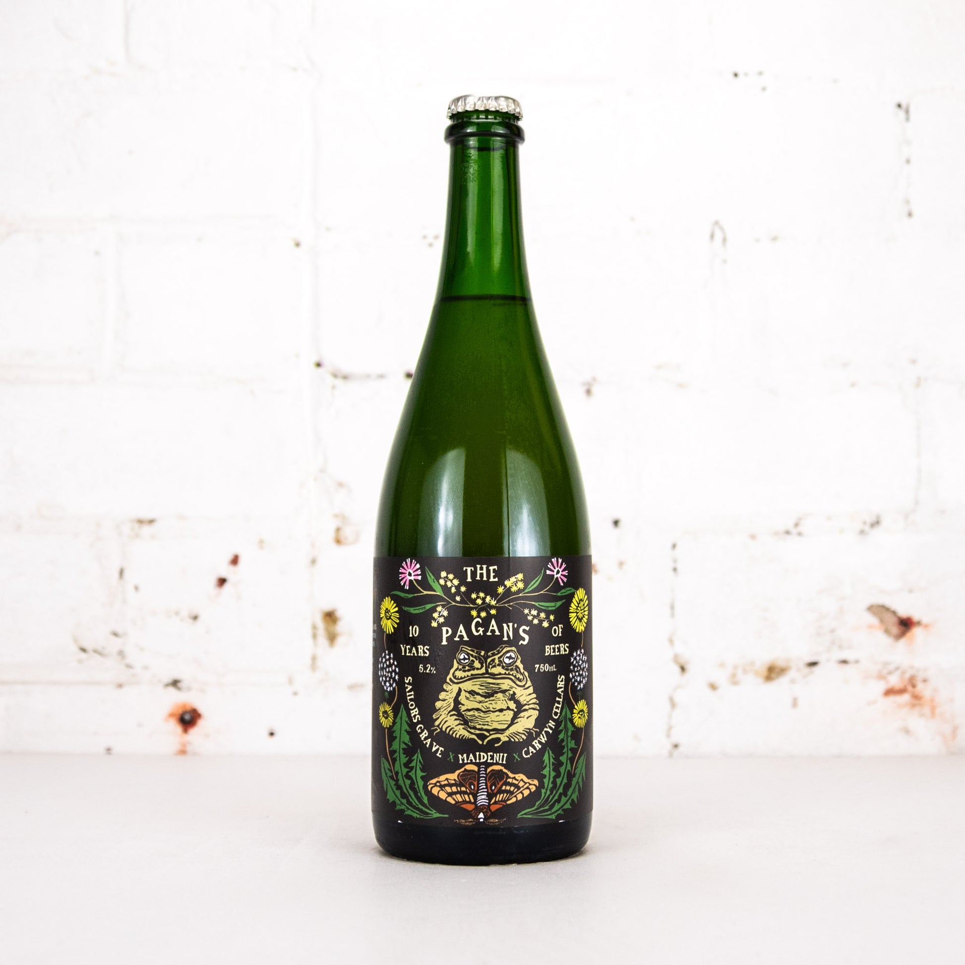 Sailors Grave x Carwyn x Maidenii - 'The Pagans' Barrel-Aged Vermouth Saison 750ml