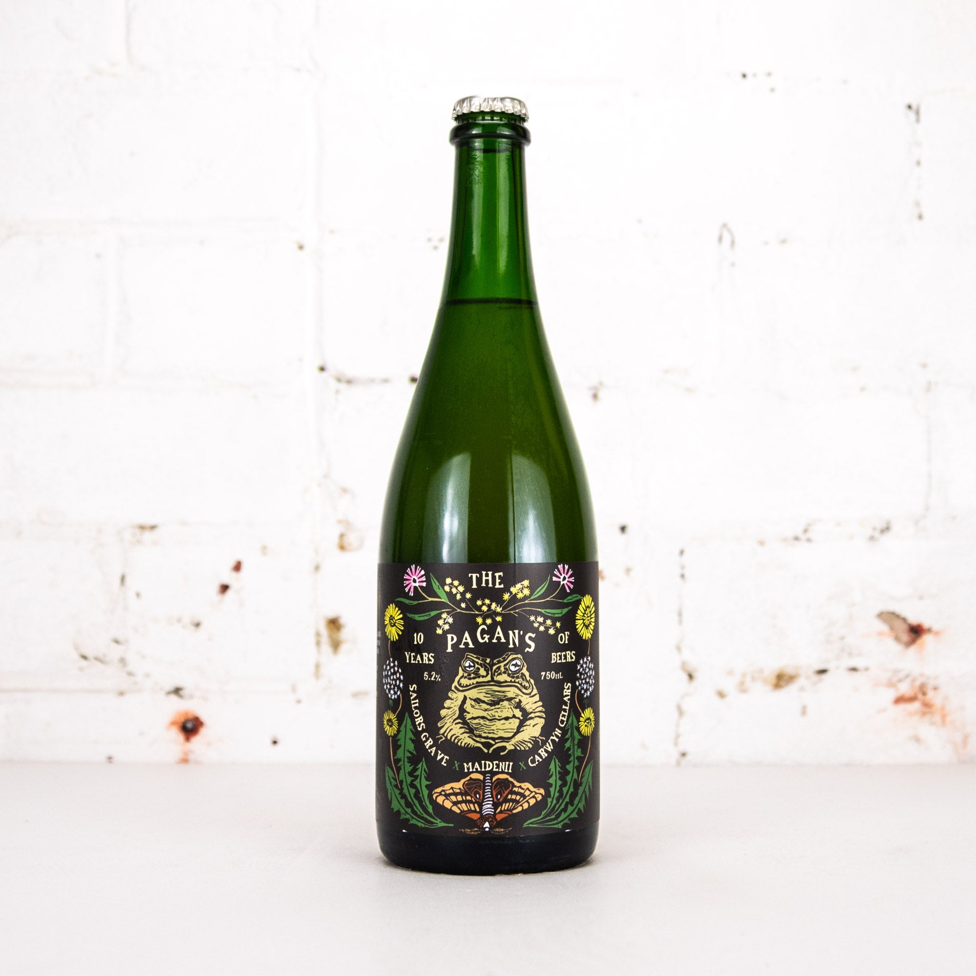 Sailors Grave x Carwyn x Maidenii - 'The Pagans' Barrel-Aged Vermouth Saison 750ml