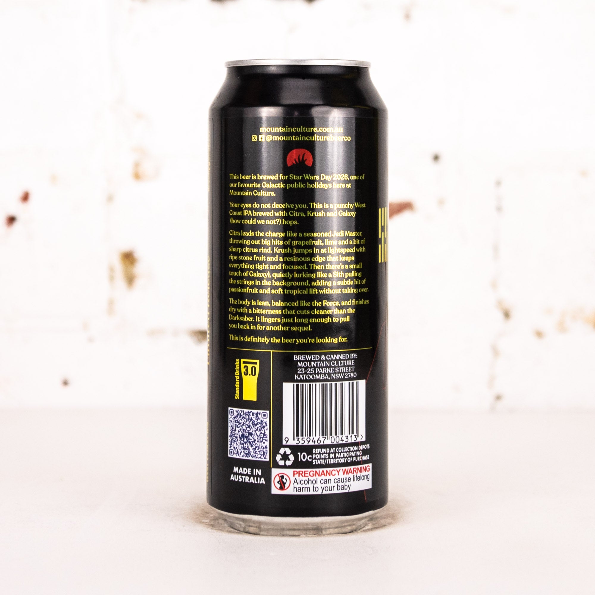 Mountain Culture - That's No Moon West Coast IPA