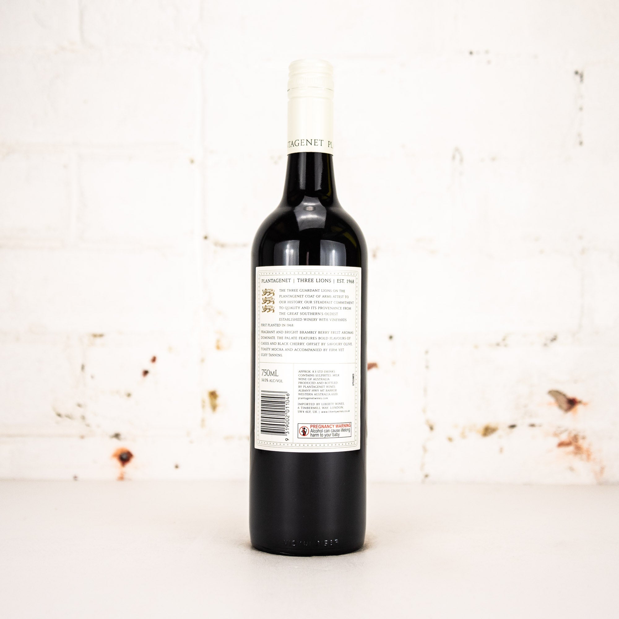 Plantagenet - Three Lions Cabernet 750ml