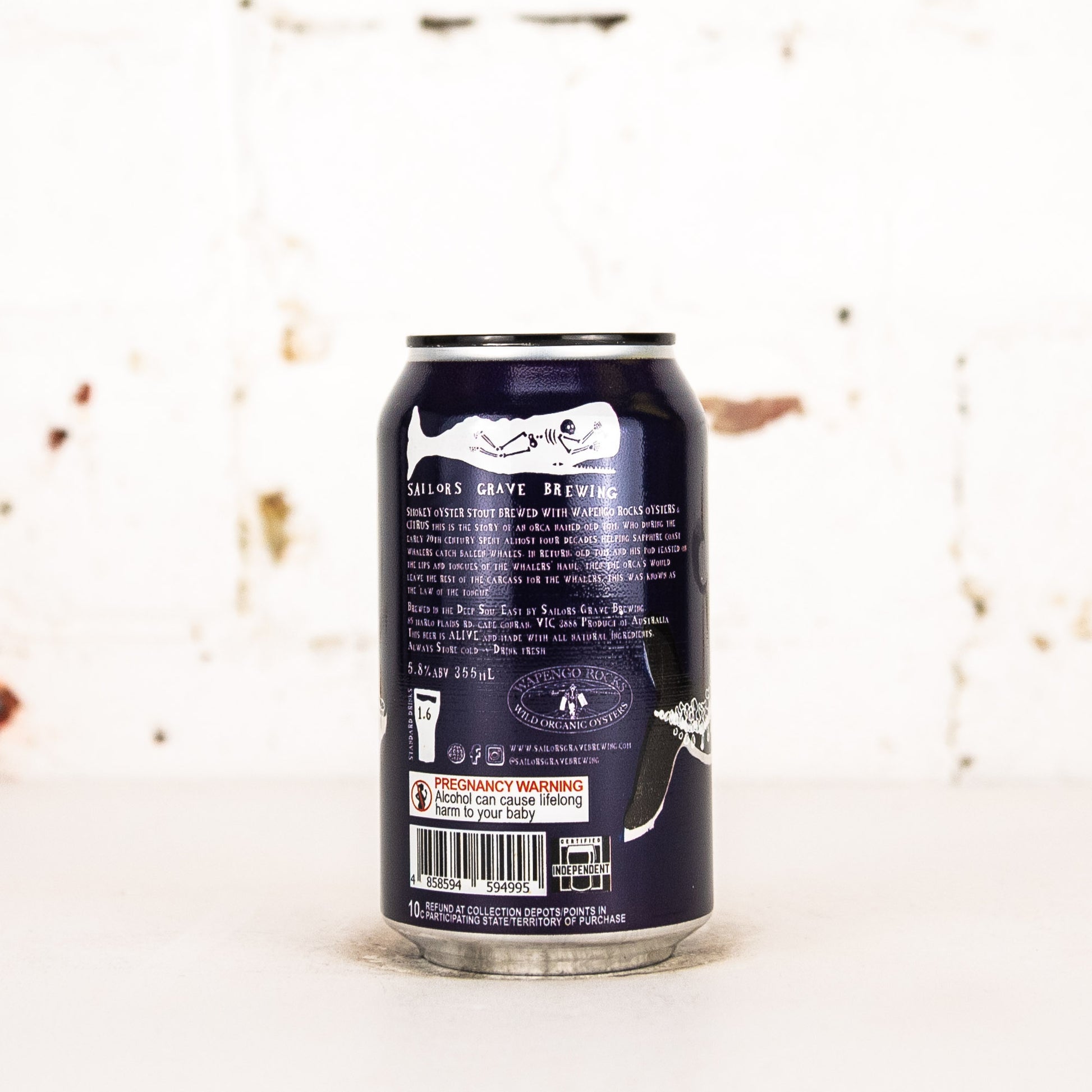 Sailors Grave - Law of the Tongue Smokey Oyster Stout